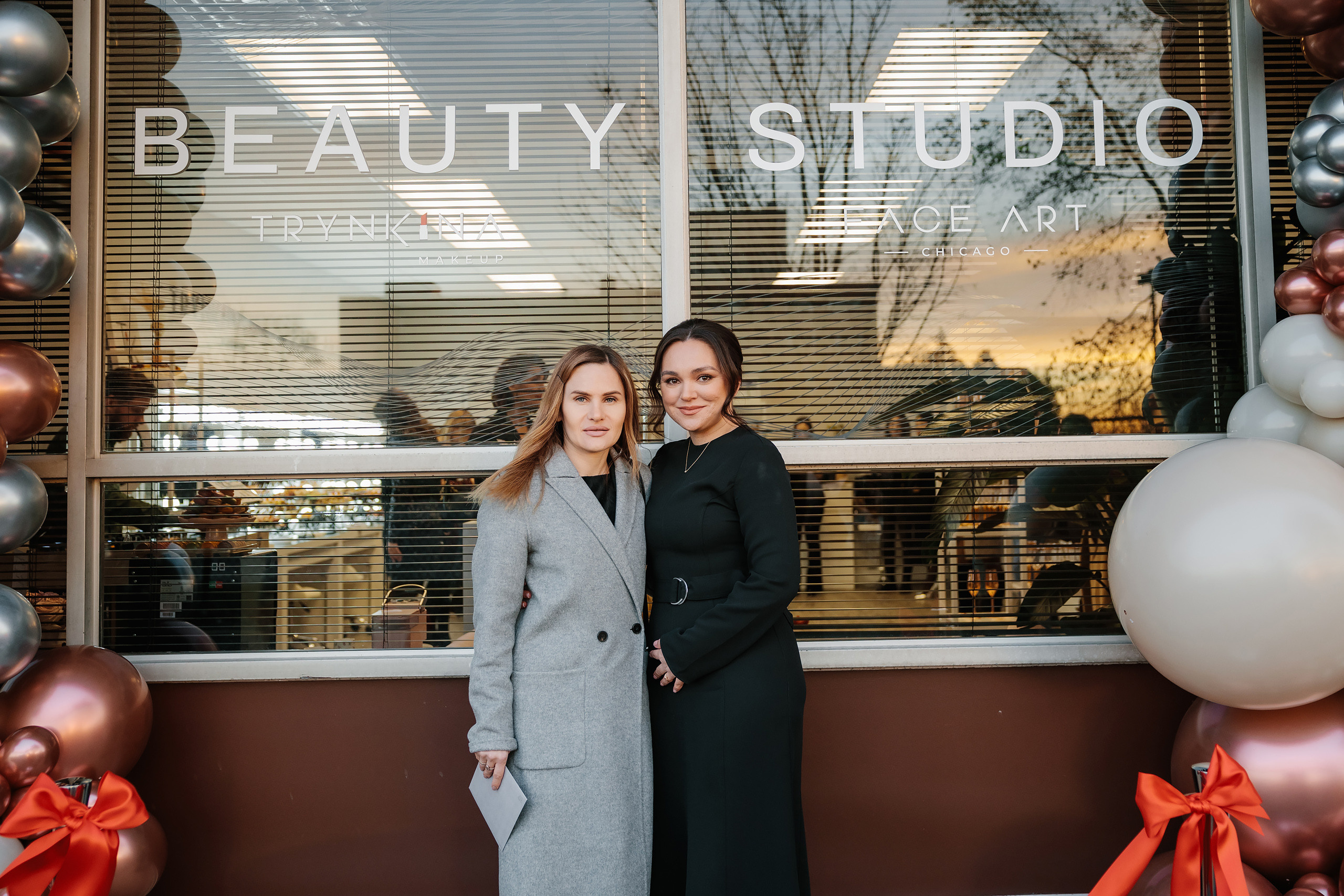 Grand Opening Trynkina Makeup 11.20.2022. Wedding family event photographer in Chicago Nick Yushevich