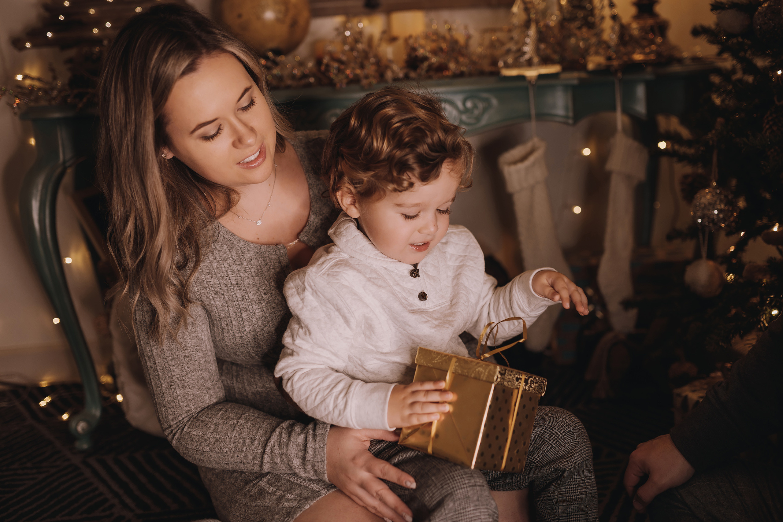 11.27.2022 Christmas Photoshoot 7. Wedding family event photographer in Chicago Nick Yushevich