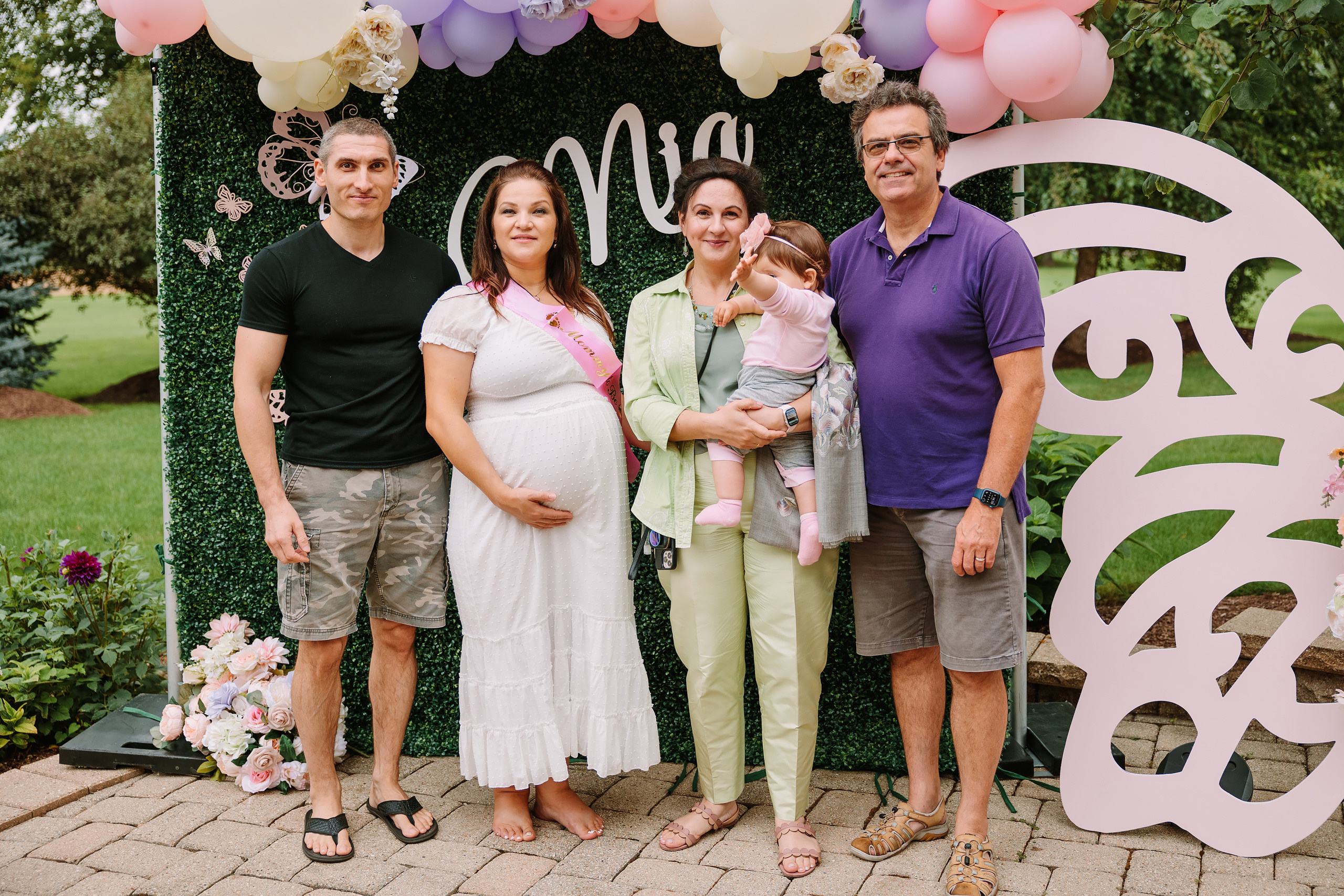 08.14.2022 Baby shower. Wedding family event photographer in Chicago Nick Yushevich