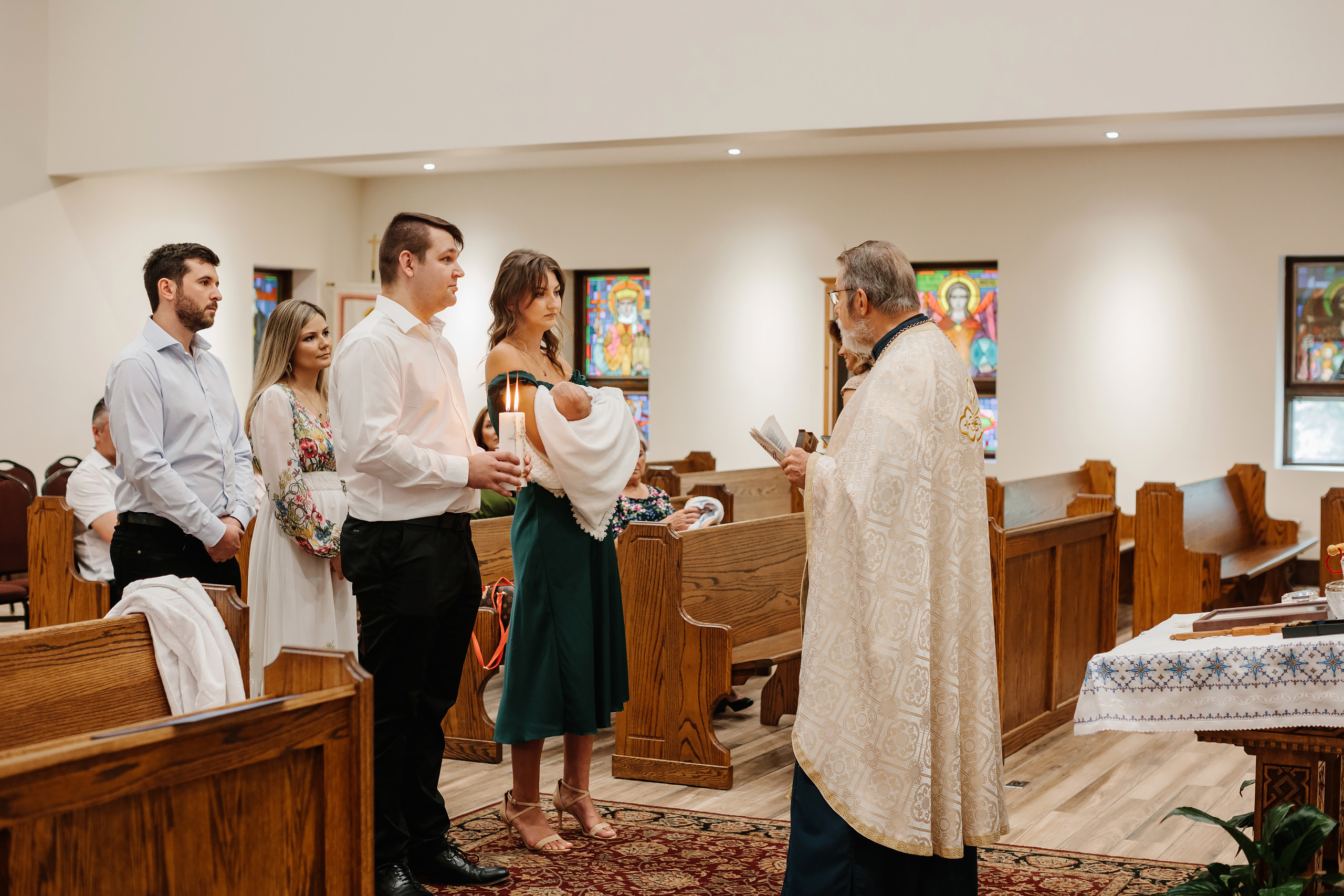 09.03.2022 Christening. Wedding family event photographer in Chicago Nick Yushevich