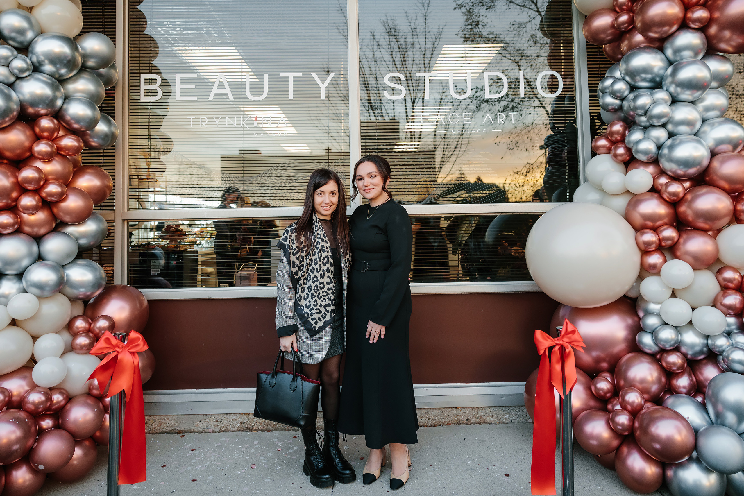 Grand Opening Trynkina Makeup 11.20.2022. Wedding family event photographer in Chicago Nick Yushevich