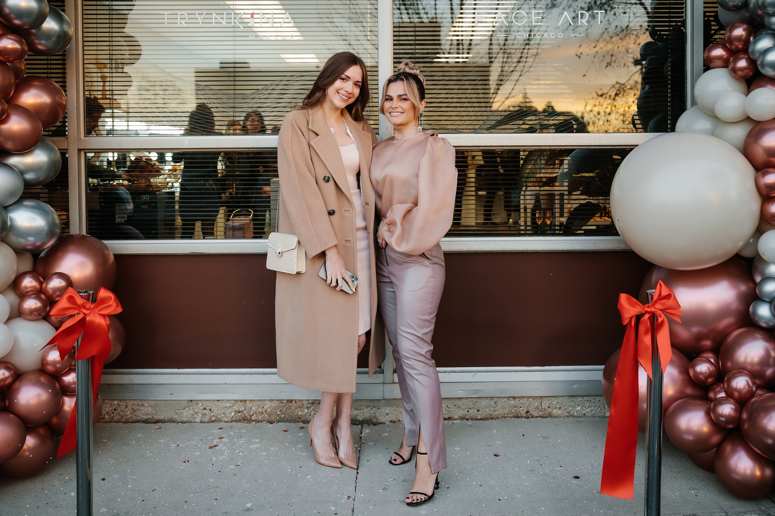 Grand Opening Trynkina Makeup 11.20.2022. Wedding family event photographer in Chicago Nick Yushevich