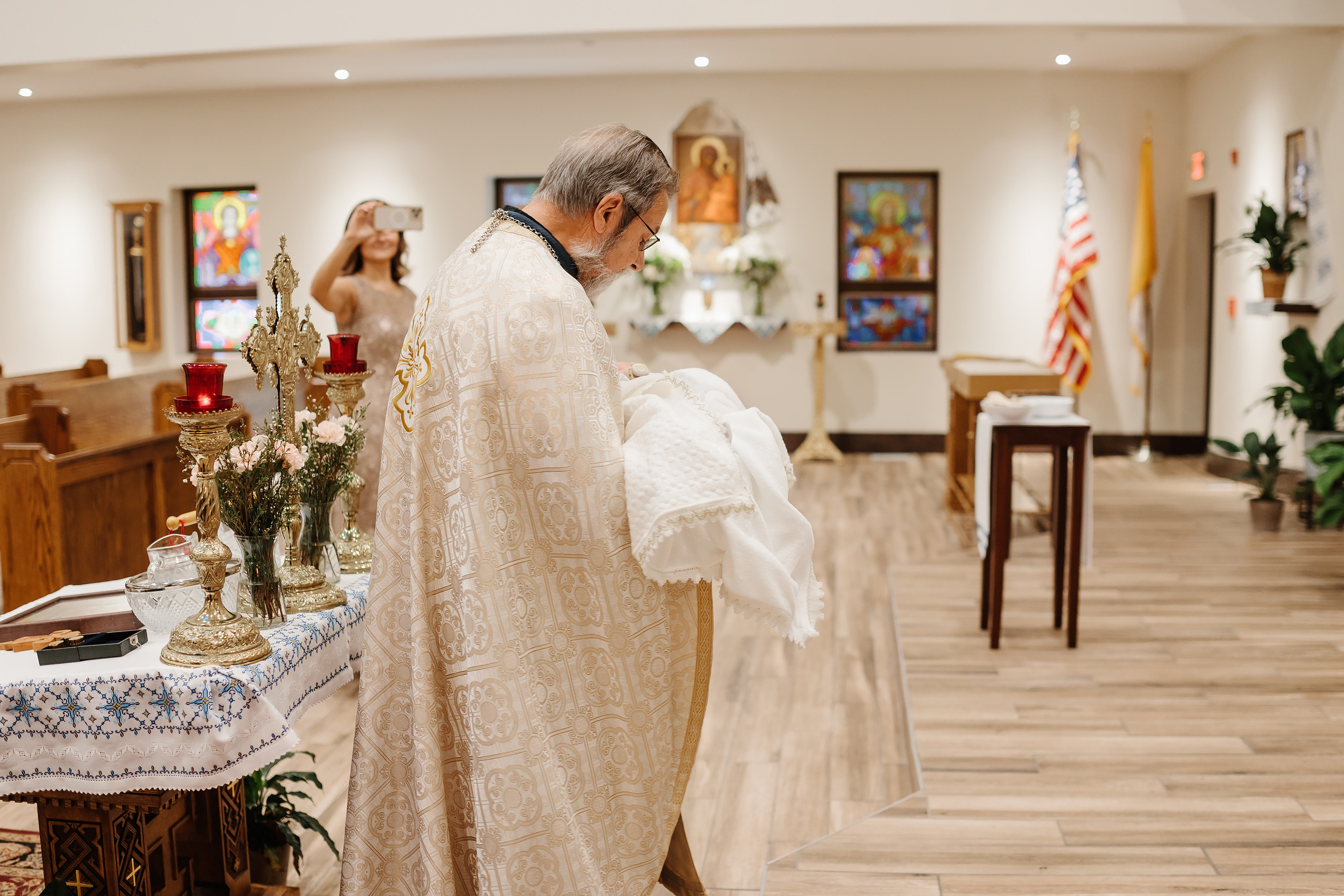 09.03.2022 Christening. Wedding family event photographer in Chicago Nick Yushevich