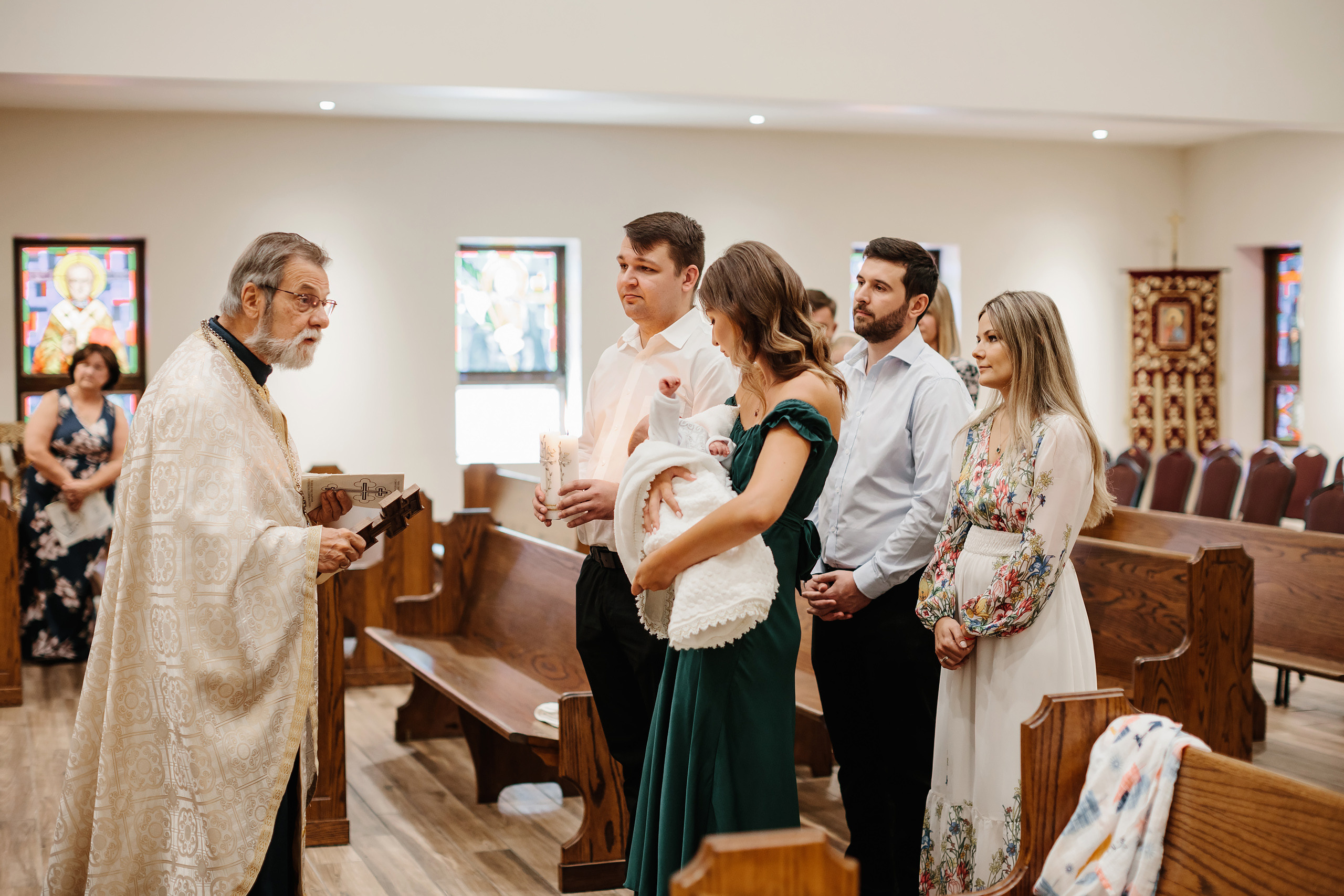 09.03.2022 Christening. Wedding family event photographer in Chicago Nick Yushevich