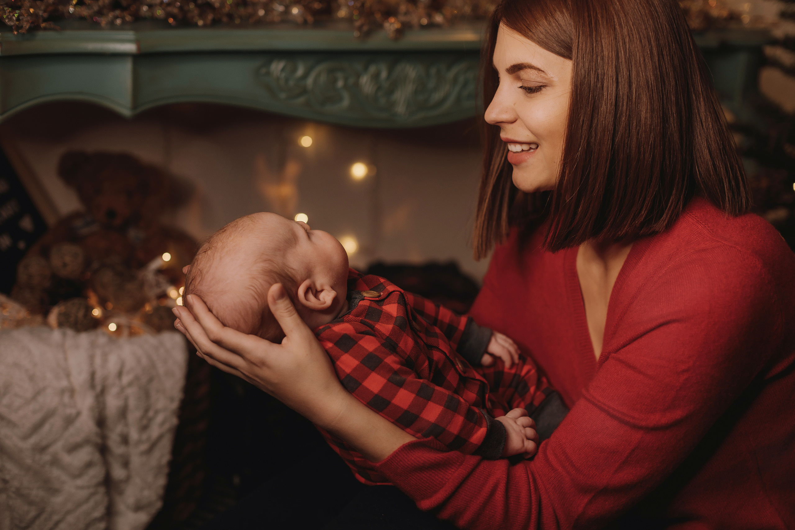 11.26.2022 Christmas Photoshoot 9. Wedding family event photographer in Chicago Nick Yushevich