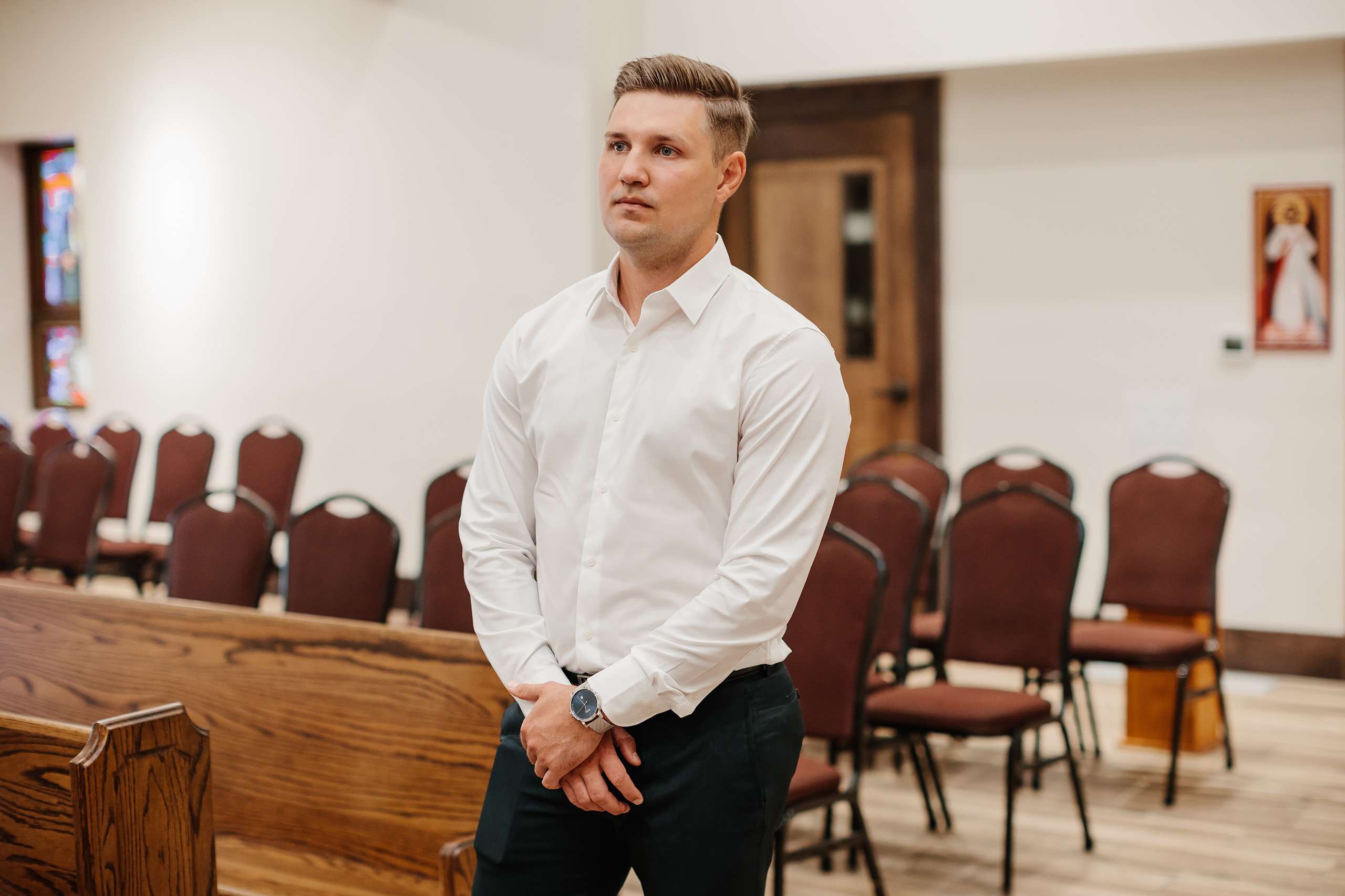 09.03.2022 Christening. Wedding family event photographer in Chicago Nick Yushevich