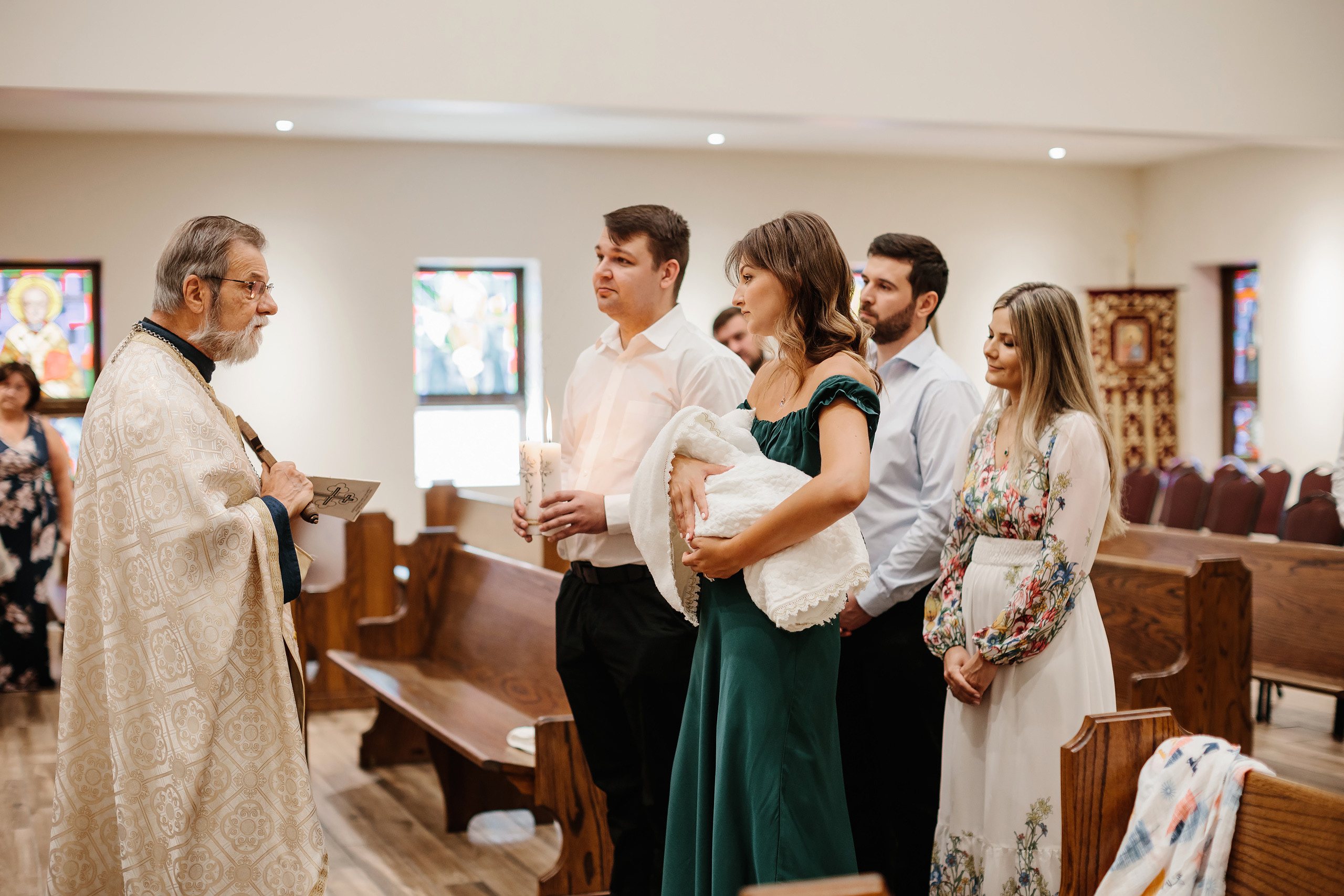 09.03.2022 Christening. Wedding family event photographer in Chicago Nick Yushevich