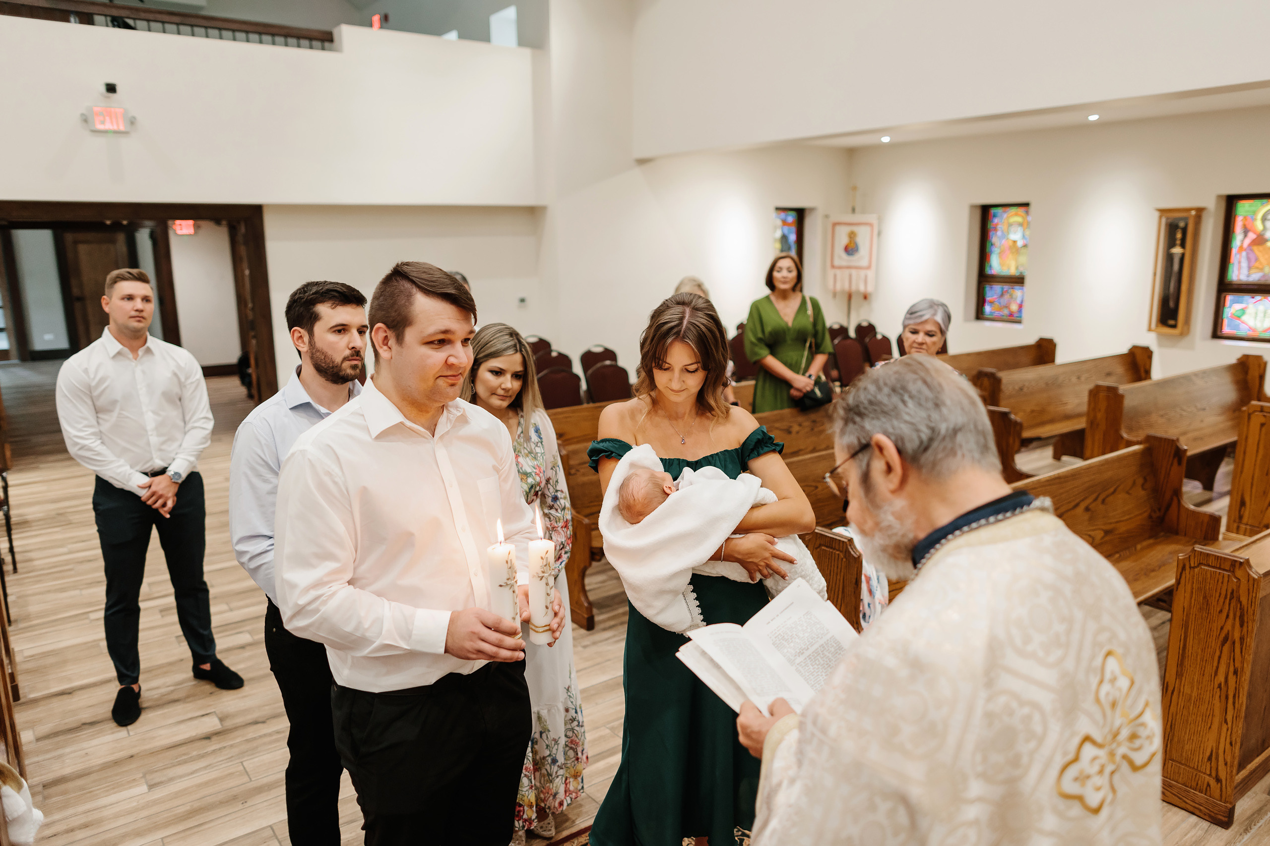 09.03.2022 Christening. Wedding family event photographer in Chicago Nick Yushevich