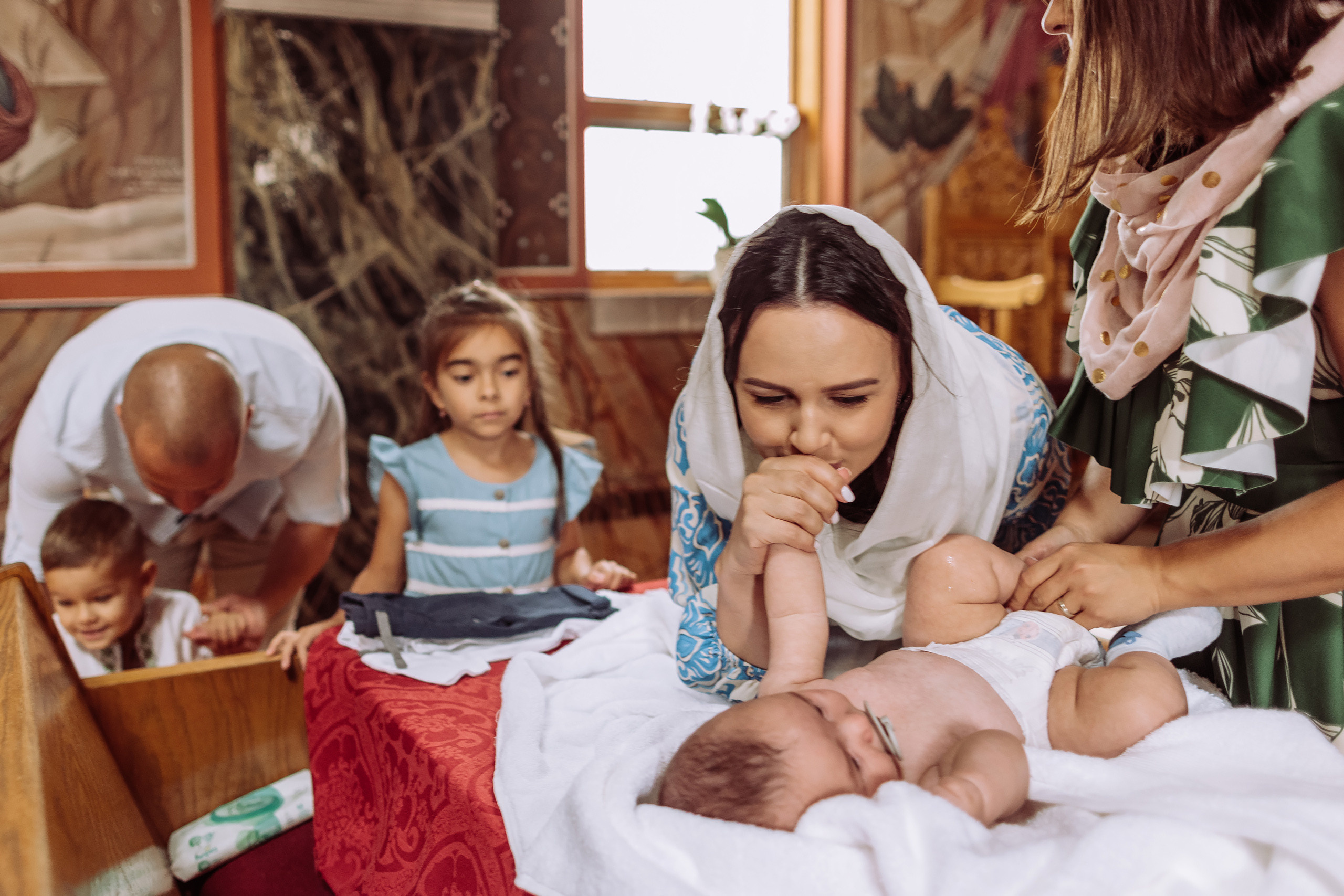 08.27.2022 Christening. Wedding family event photographer in Chicago Nick Yushevich