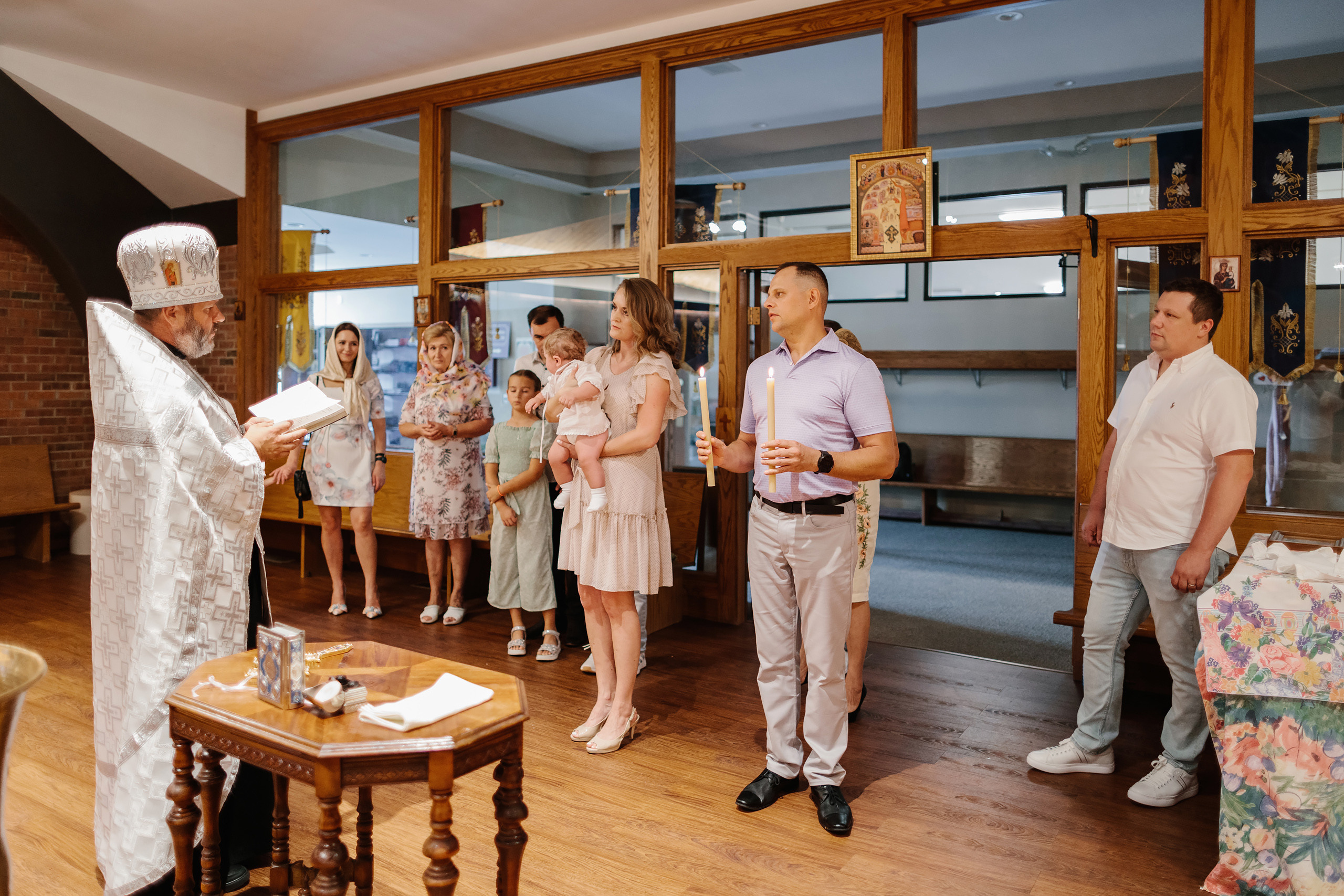 08.21.2022 Christening. Wedding family event photographer in Chicago Nick Yushevich