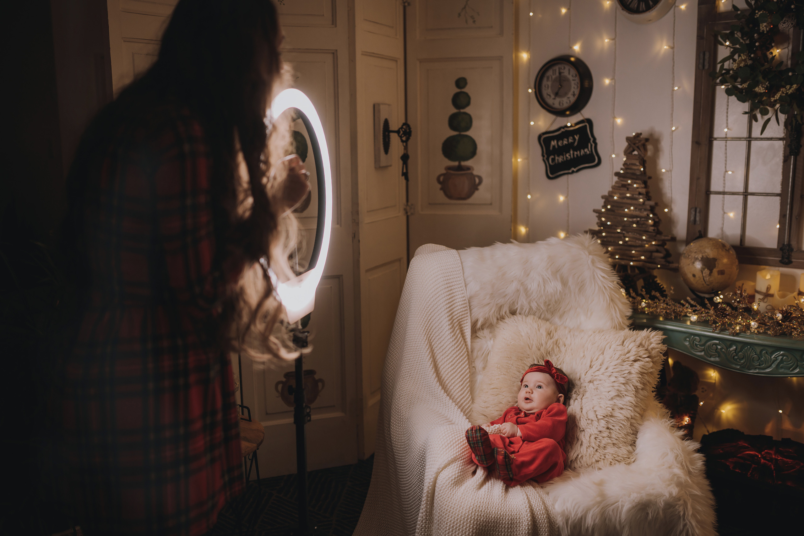 11.14.2022 Christmas Photoshoot 2. Wedding family event photographer in Chicago Nick Yushevich