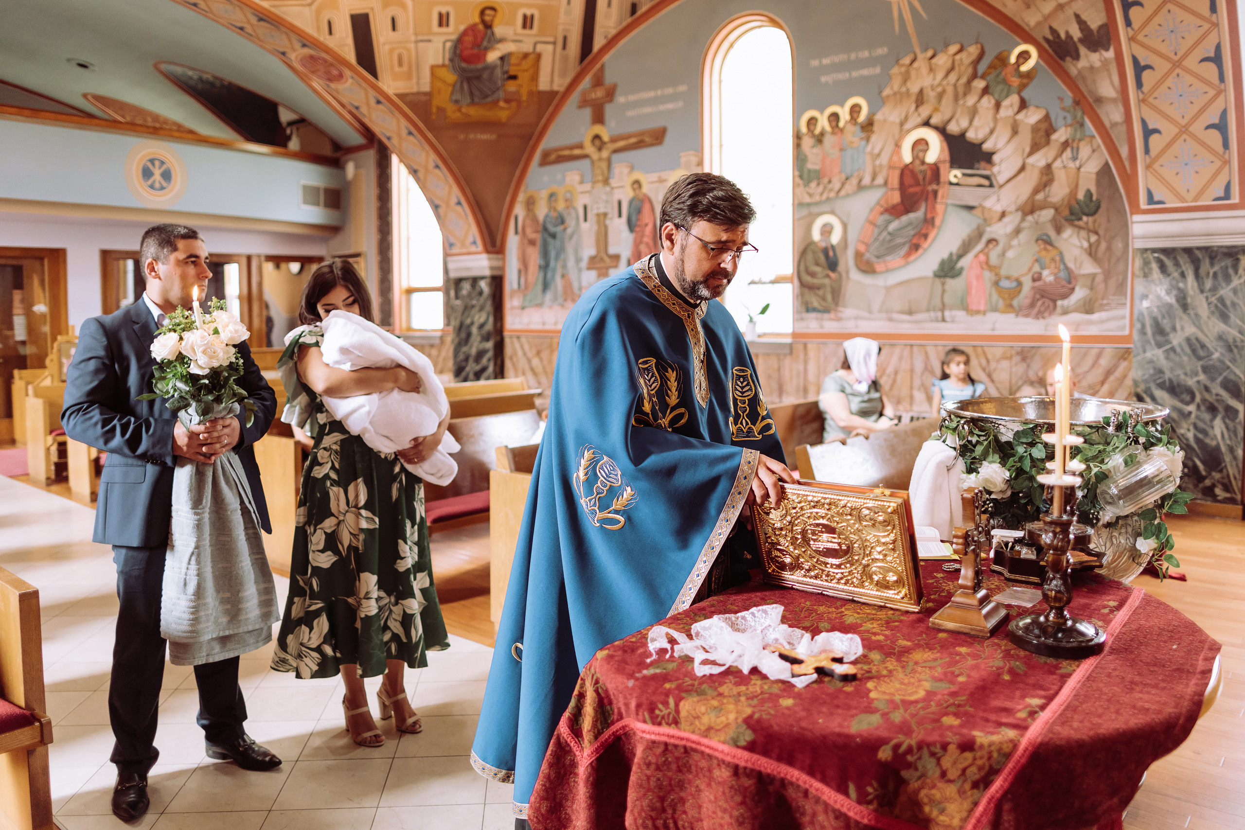 08.27.2022 Christening. Wedding family event photographer in Chicago Nick Yushevich