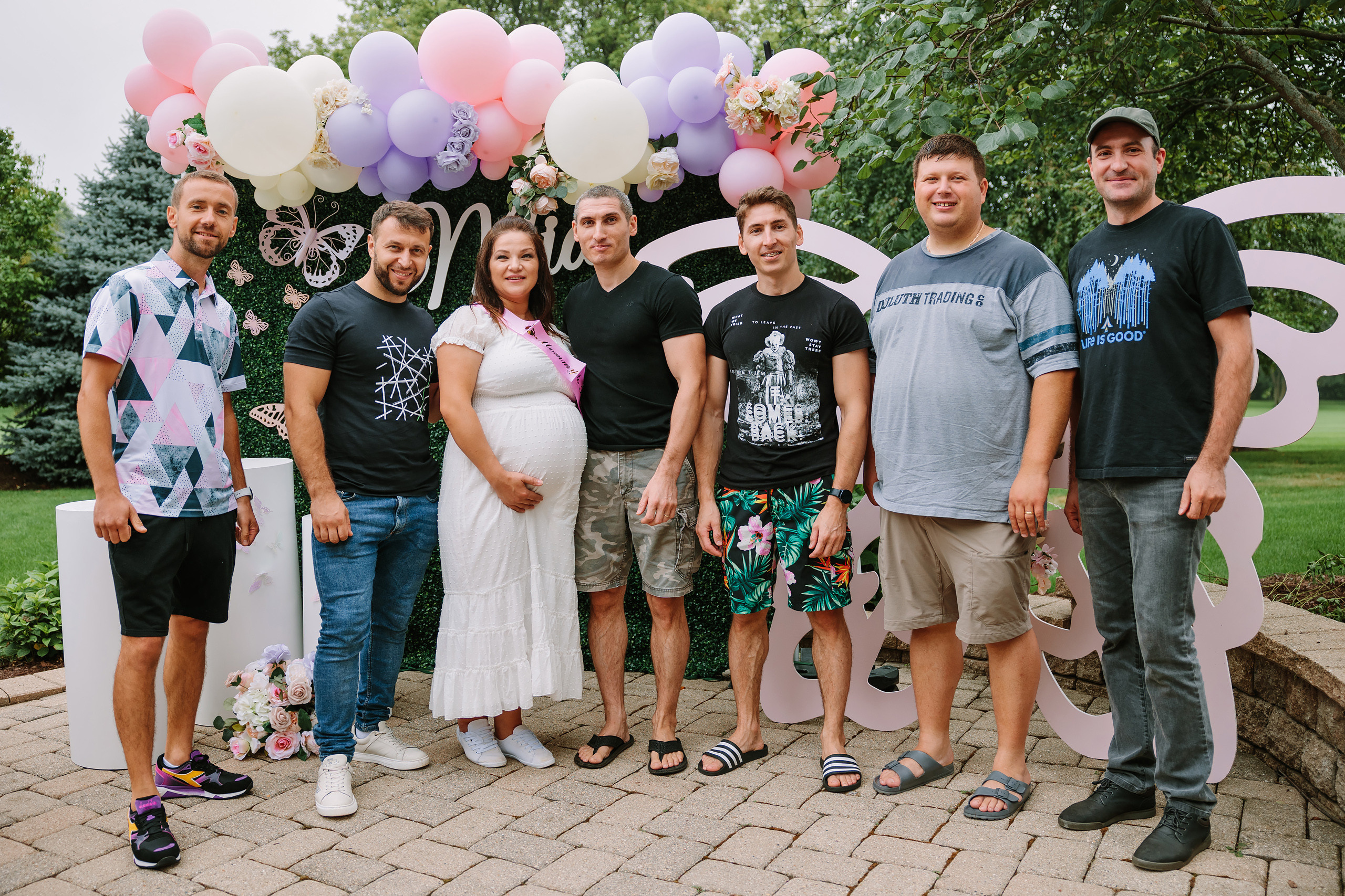 08.14.2022 Baby shower. Wedding family event photographer in Chicago Nick Yushevich