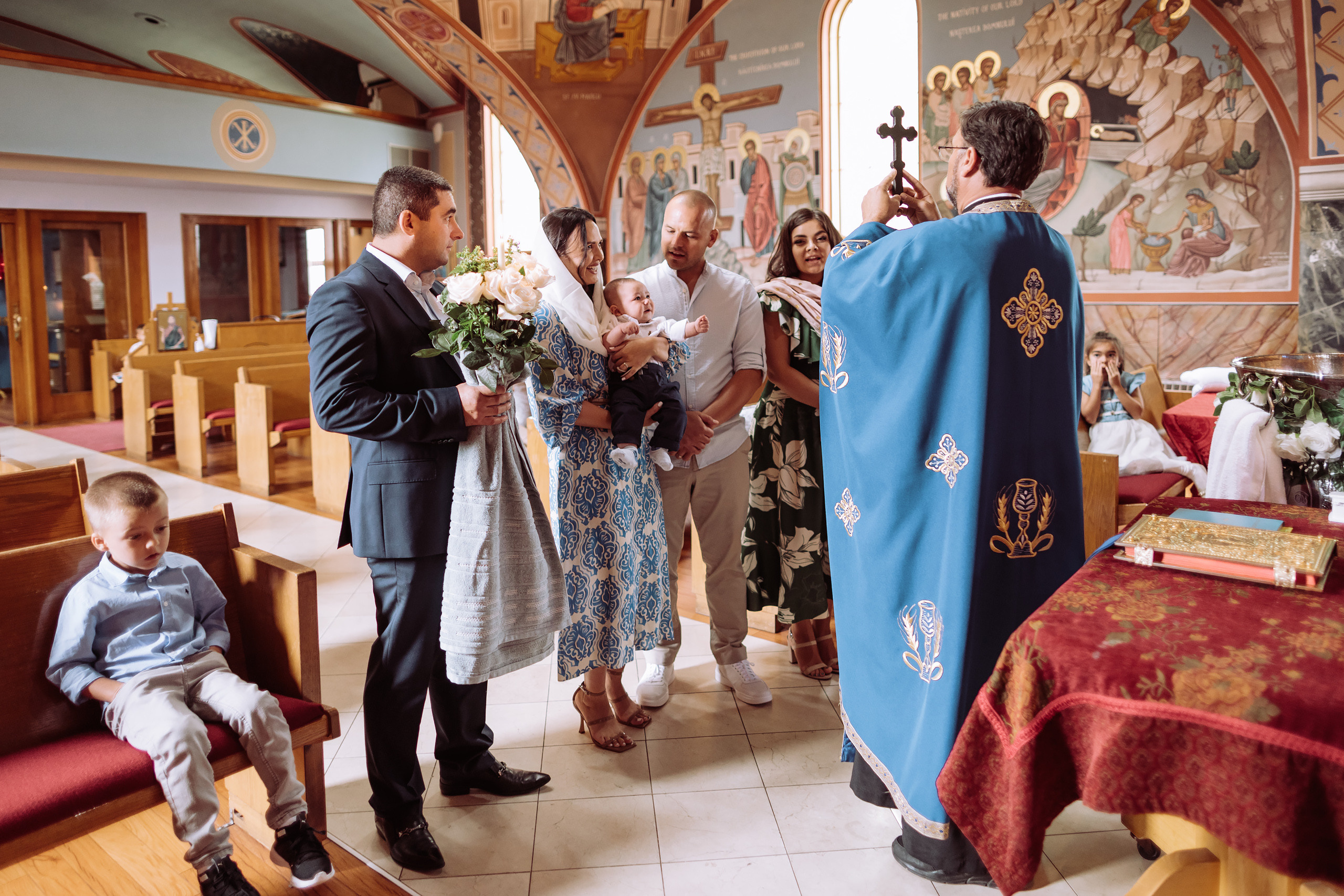 08.27.2022 Christening. Wedding family event photographer in Chicago Nick Yushevich