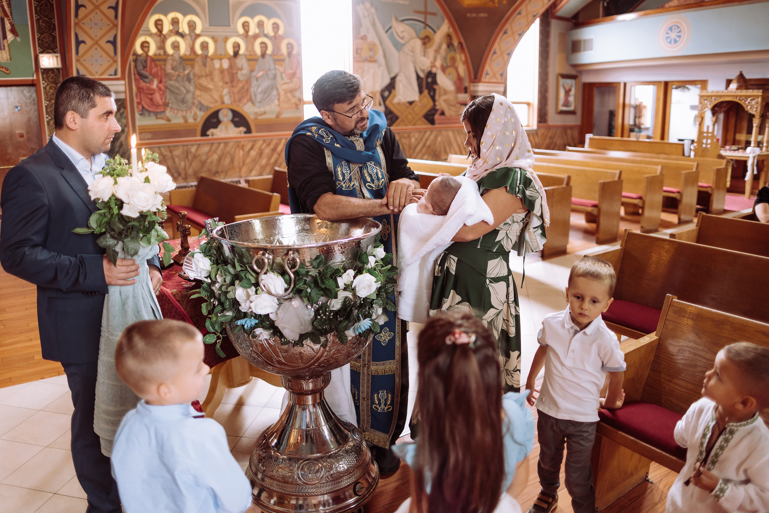 08.27.2022 Christening. Wedding family event photographer in Chicago Nick Yushevich