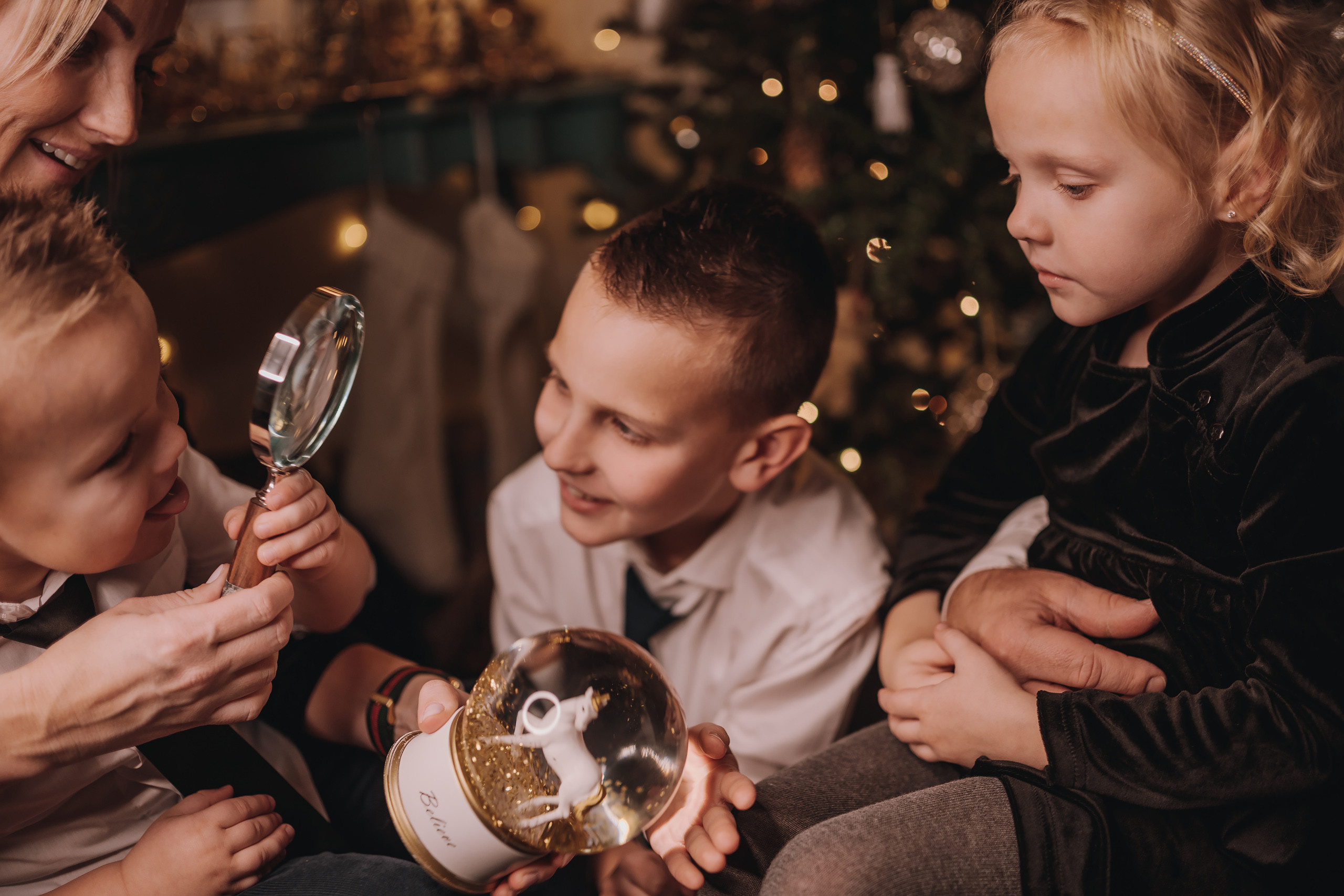 11.25.2022 Christmas Photoshoot 5. Wedding family event photographer in Chicago Nick Yushevich