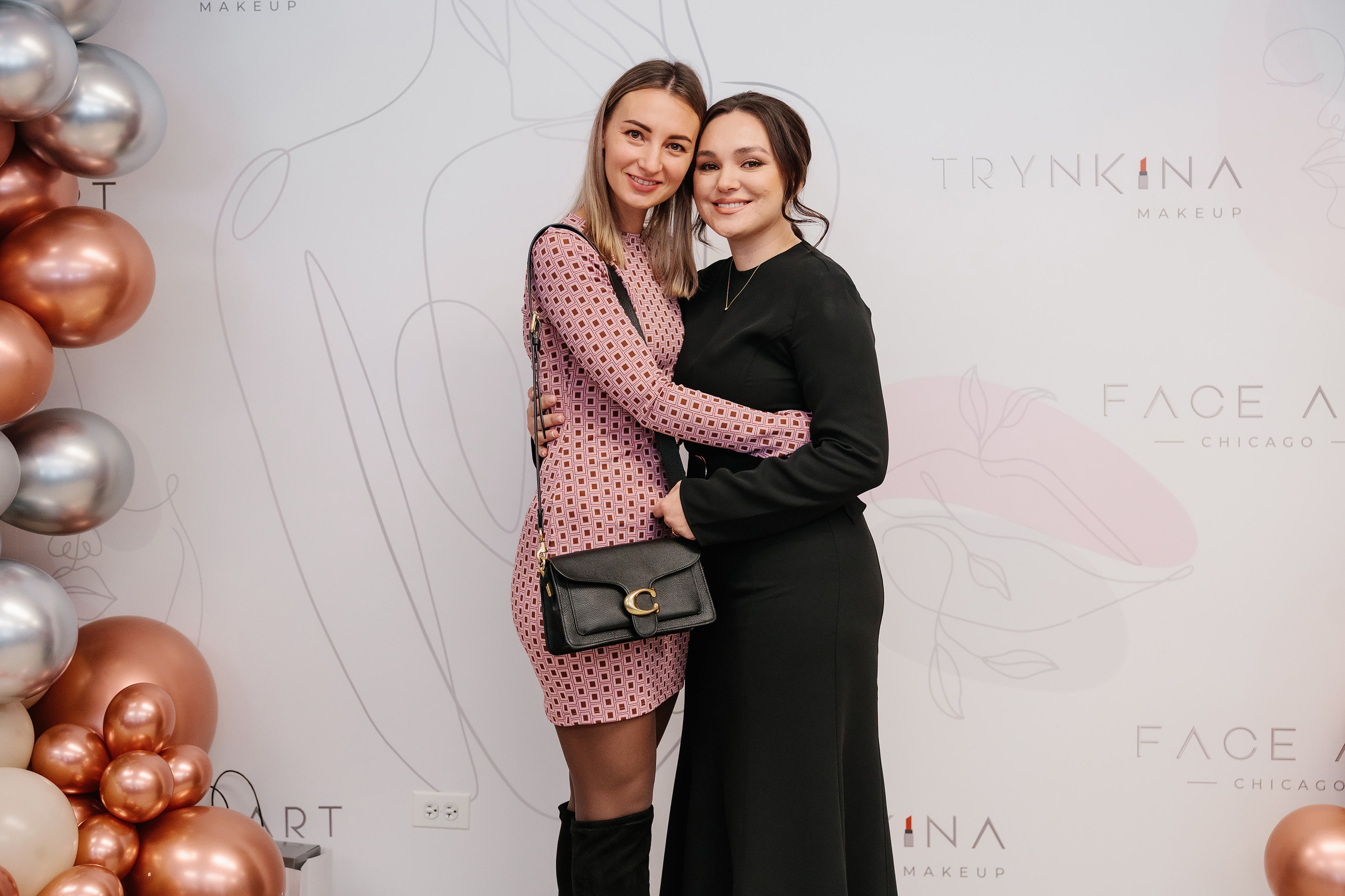 Grand Opening Trynkina Makeup 11.20.2022. Wedding family event photographer in Chicago Nick Yushevich