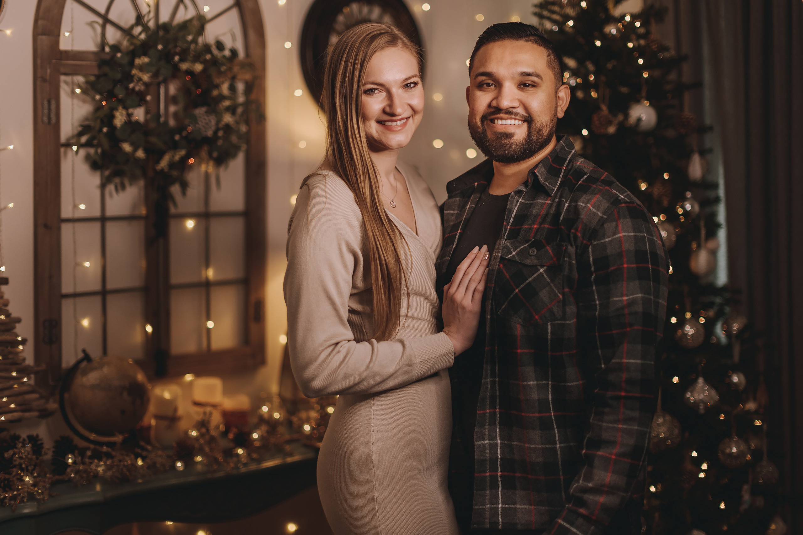 11.16.2022 Christmas Photoshoot 3. Wedding family event photographer in Chicago Nick Yushevich