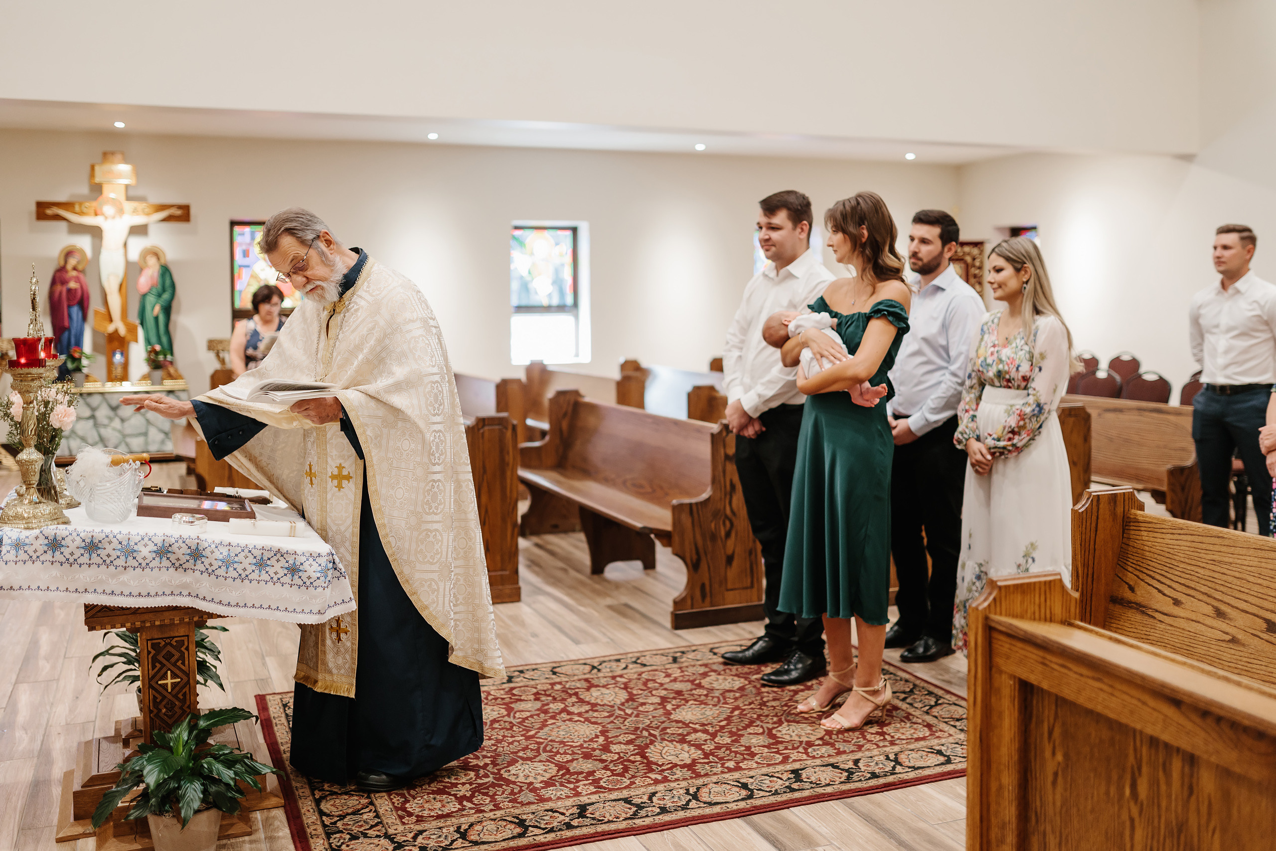 09.03.2022 Christening. Wedding family event photographer in Chicago Nick Yushevich