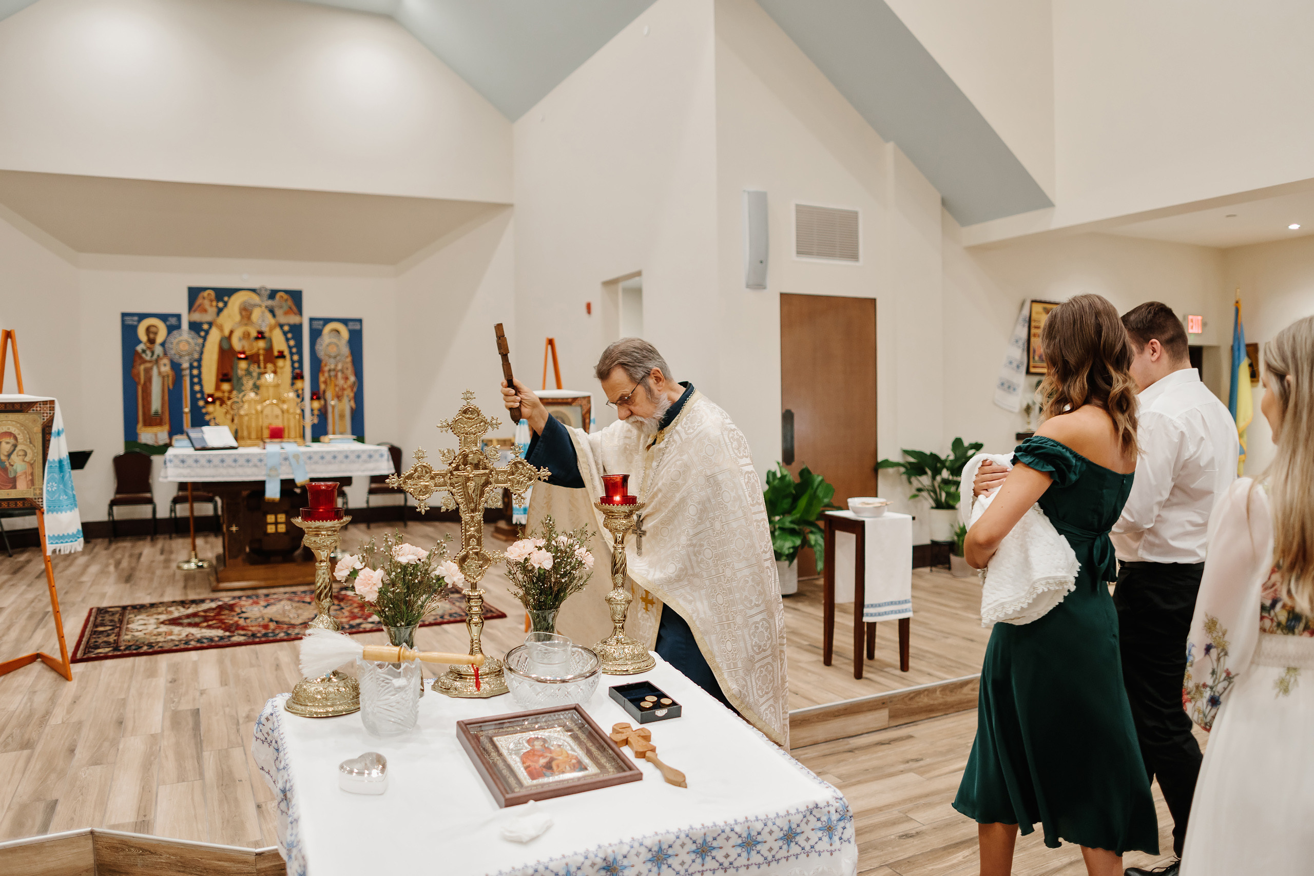 09.03.2022 Christening. Wedding family event photographer in Chicago Nick Yushevich