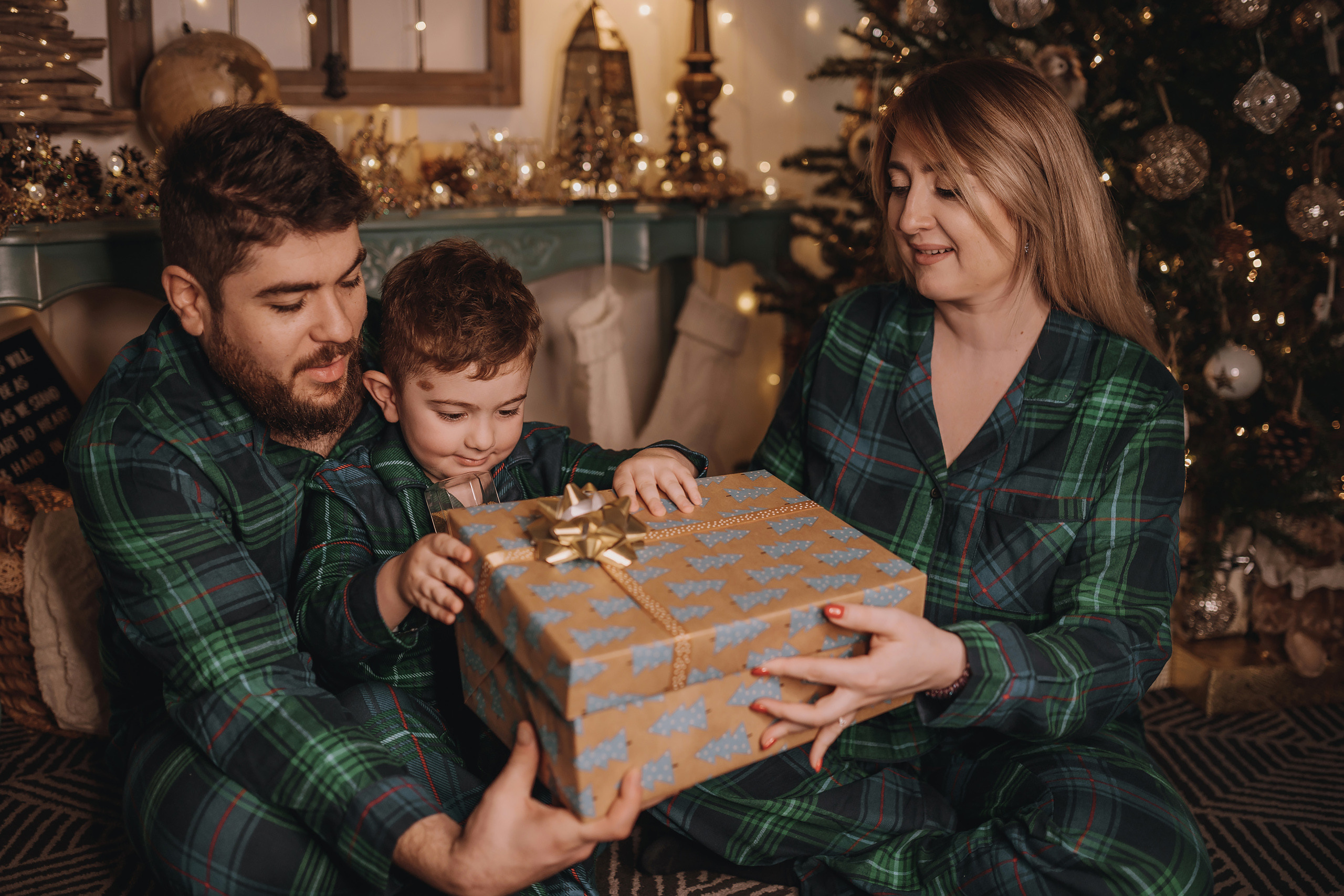 11.27.2022 Christmas Photoshoot 8. Wedding family event photographer in Chicago Nick Yushevich