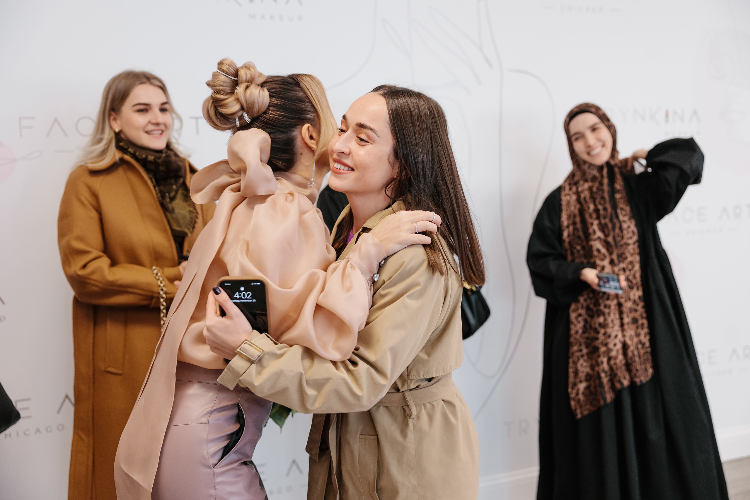 Grand Opening Trynkina Makeup 11.20.2022. Wedding family event photographer in Chicago Nick Yushevich