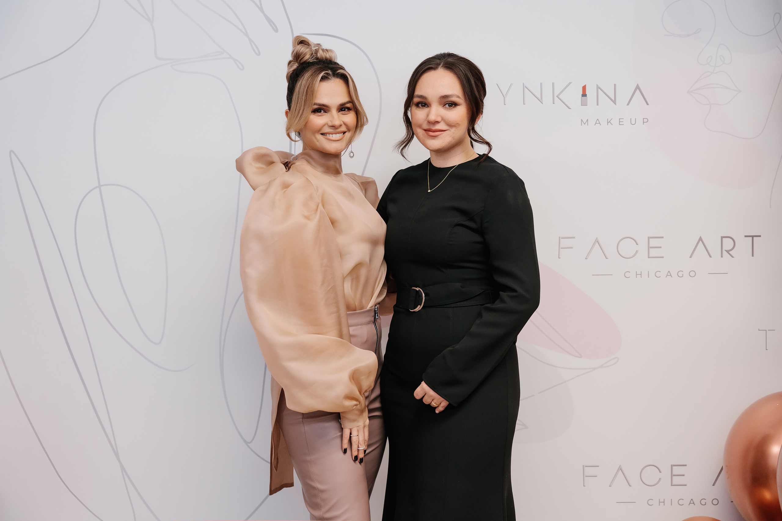 Grand Opening Trynkina Makeup 11.20.2022. Wedding family event photographer in Chicago Nick Yushevich