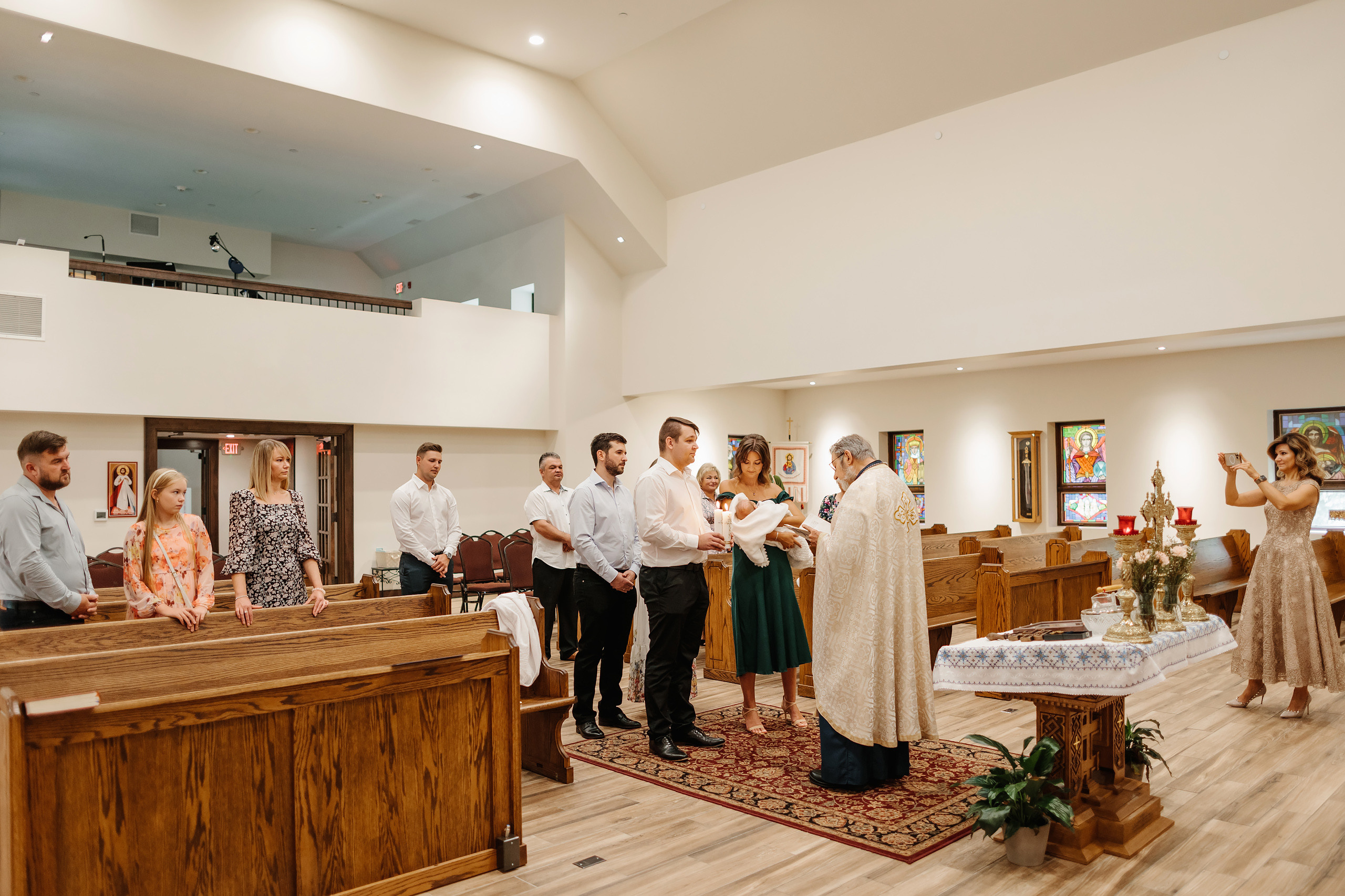 09.03.2022 Christening. Wedding family event photographer in Chicago Nick Yushevich