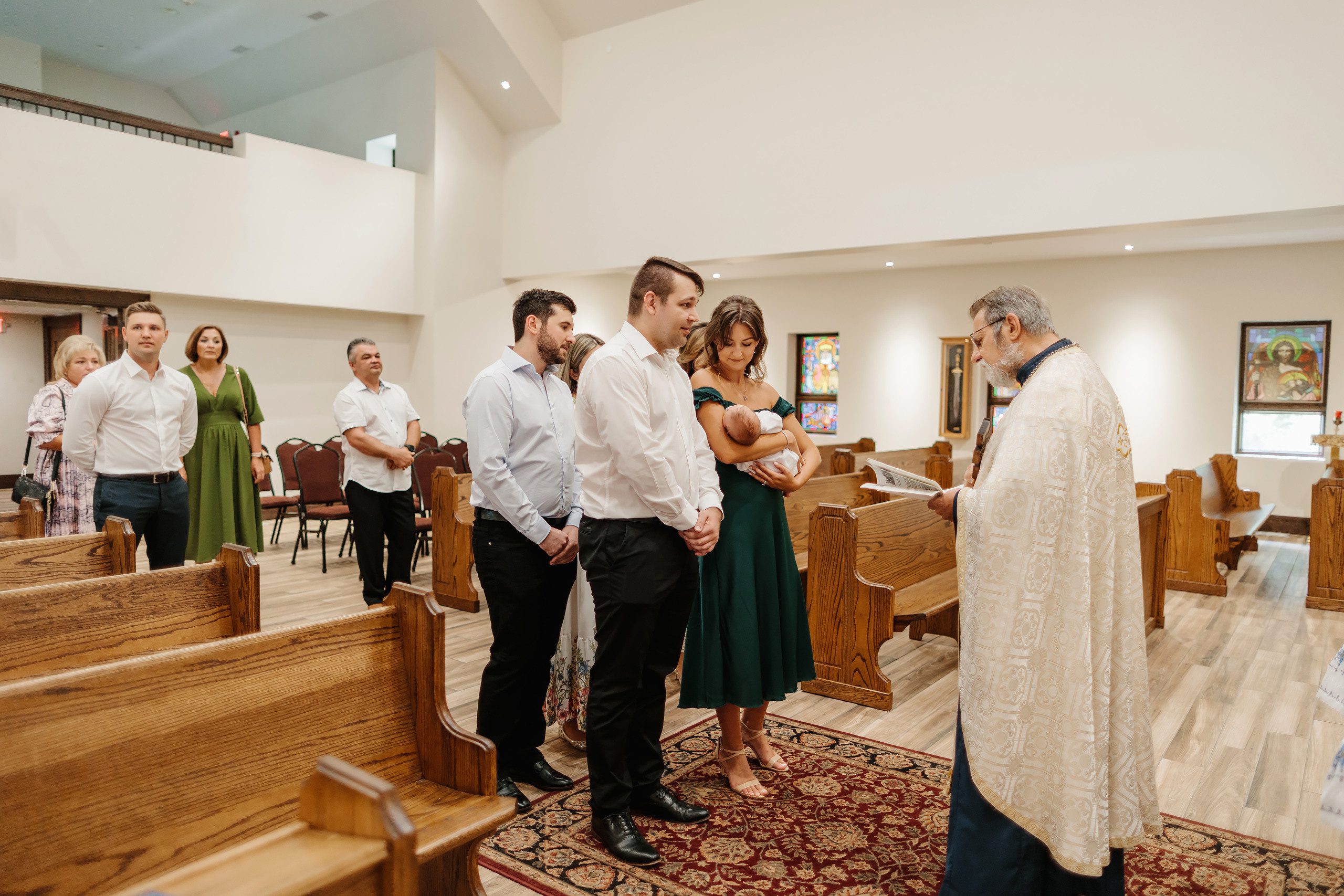 09.03.2022 Christening. Wedding family event photographer in Chicago Nick Yushevich