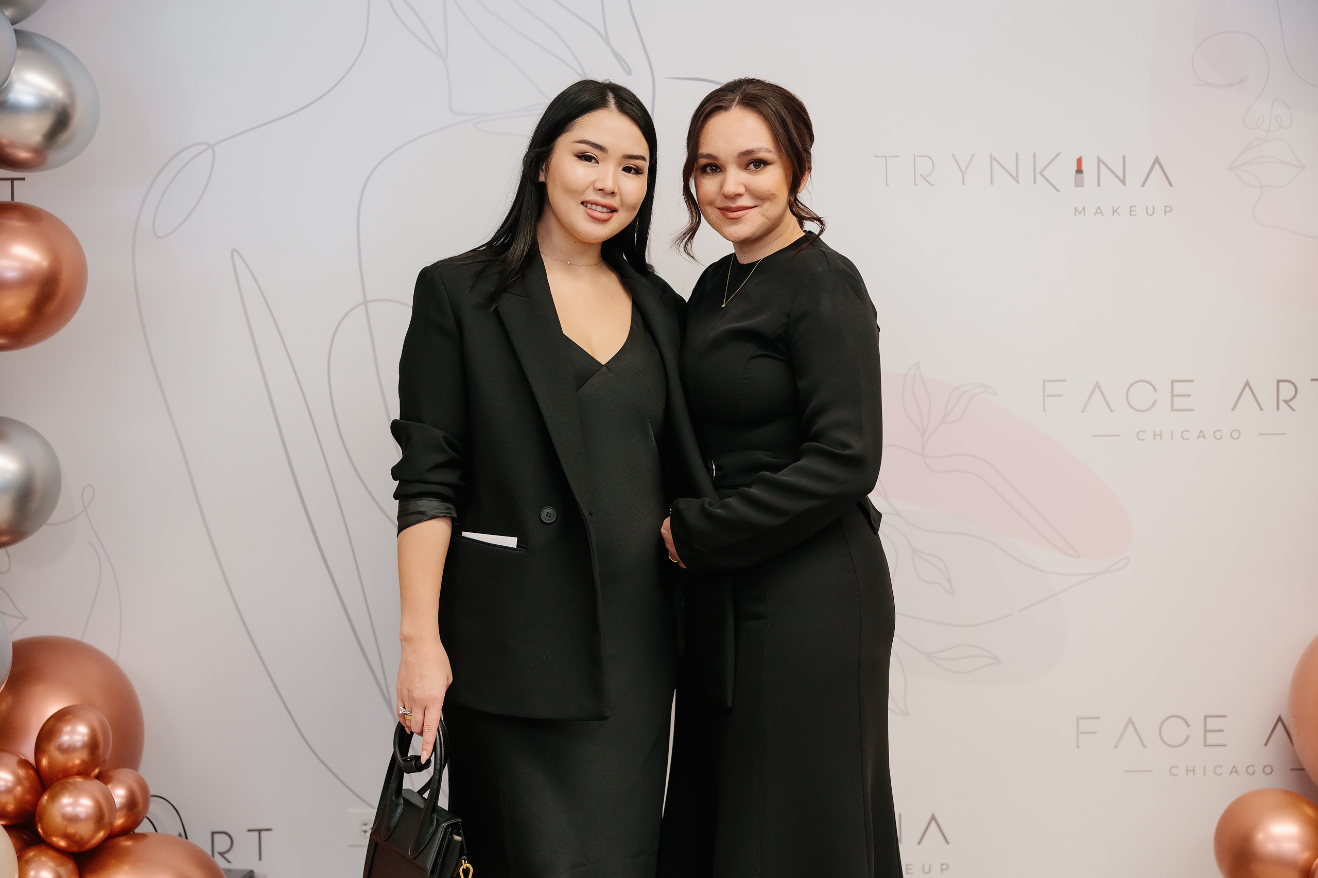 Grand Opening Trynkina Makeup 11.20.2022. Wedding family event photographer in Chicago Nick Yushevich