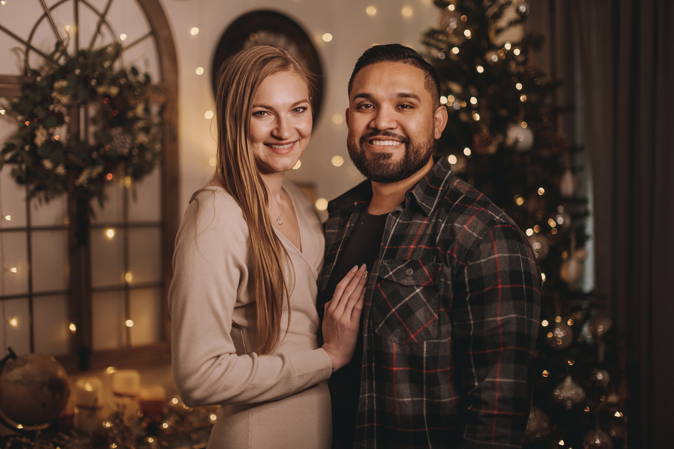 11.16.2022 Christmas Photoshoot 3. Wedding family event photographer in Chicago Nick Yushevich