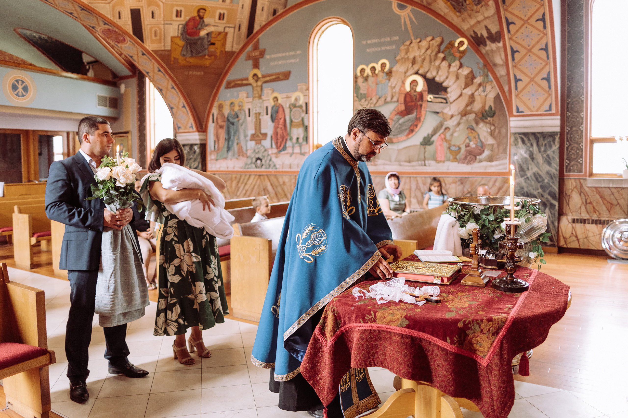 08.27.2022 Christening. Wedding family event photographer in Chicago Nick Yushevich