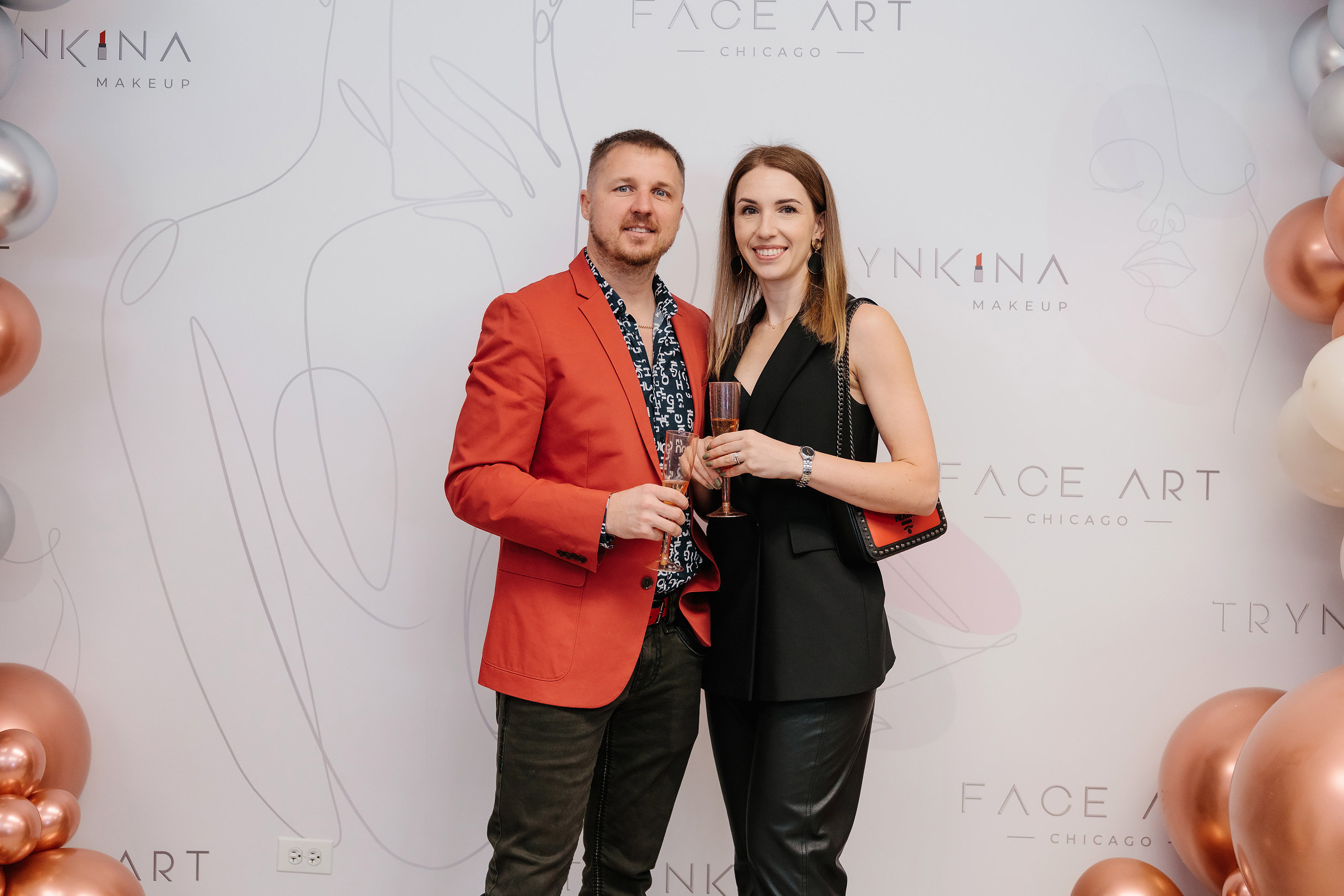 Grand Opening Trynkina Makeup 11.20.2022. Wedding family event photographer in Chicago Nick Yushevich