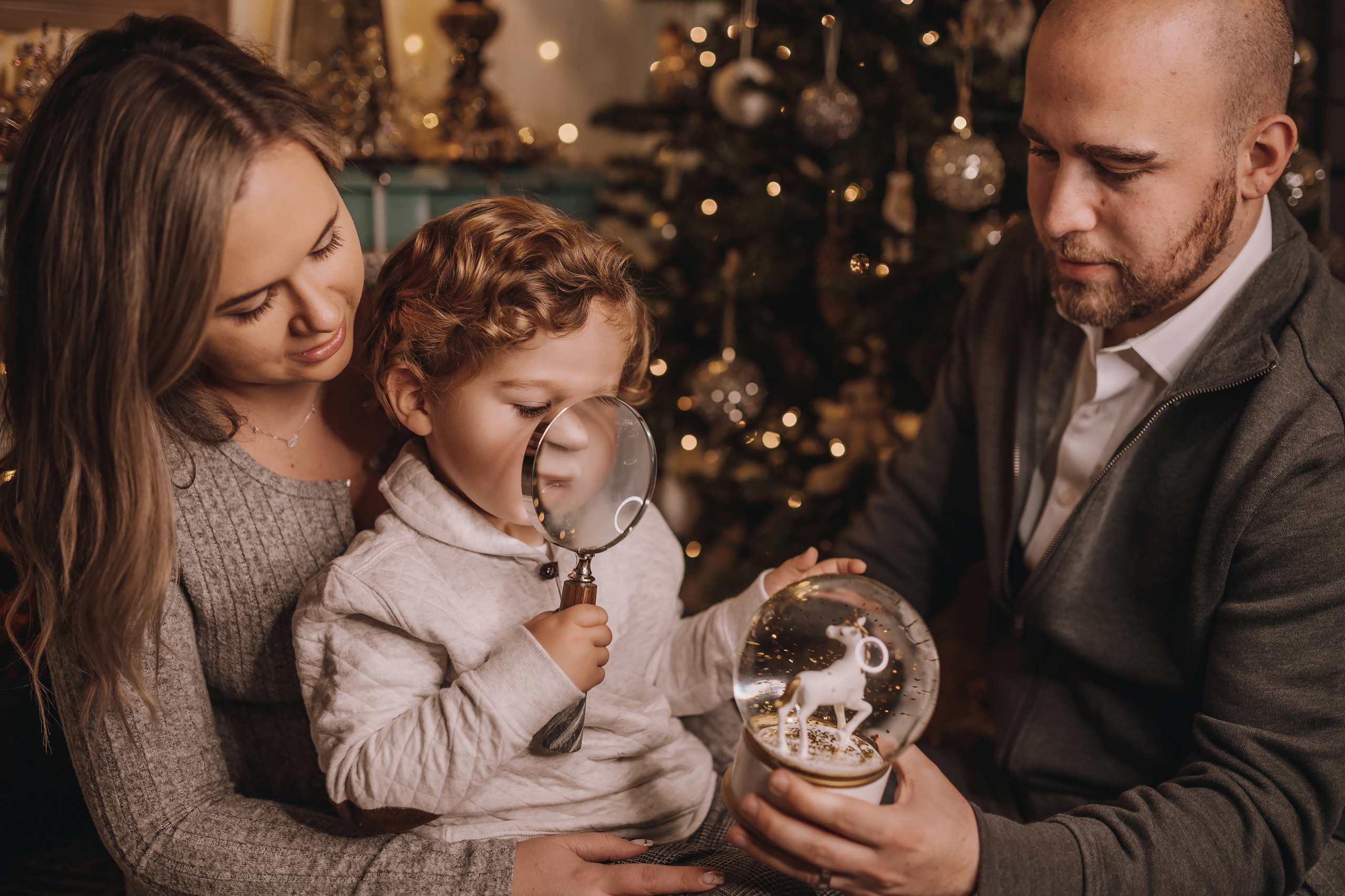 11.27.2022 Christmas Photoshoot 7. Wedding family event photographer in Chicago Nick Yushevich