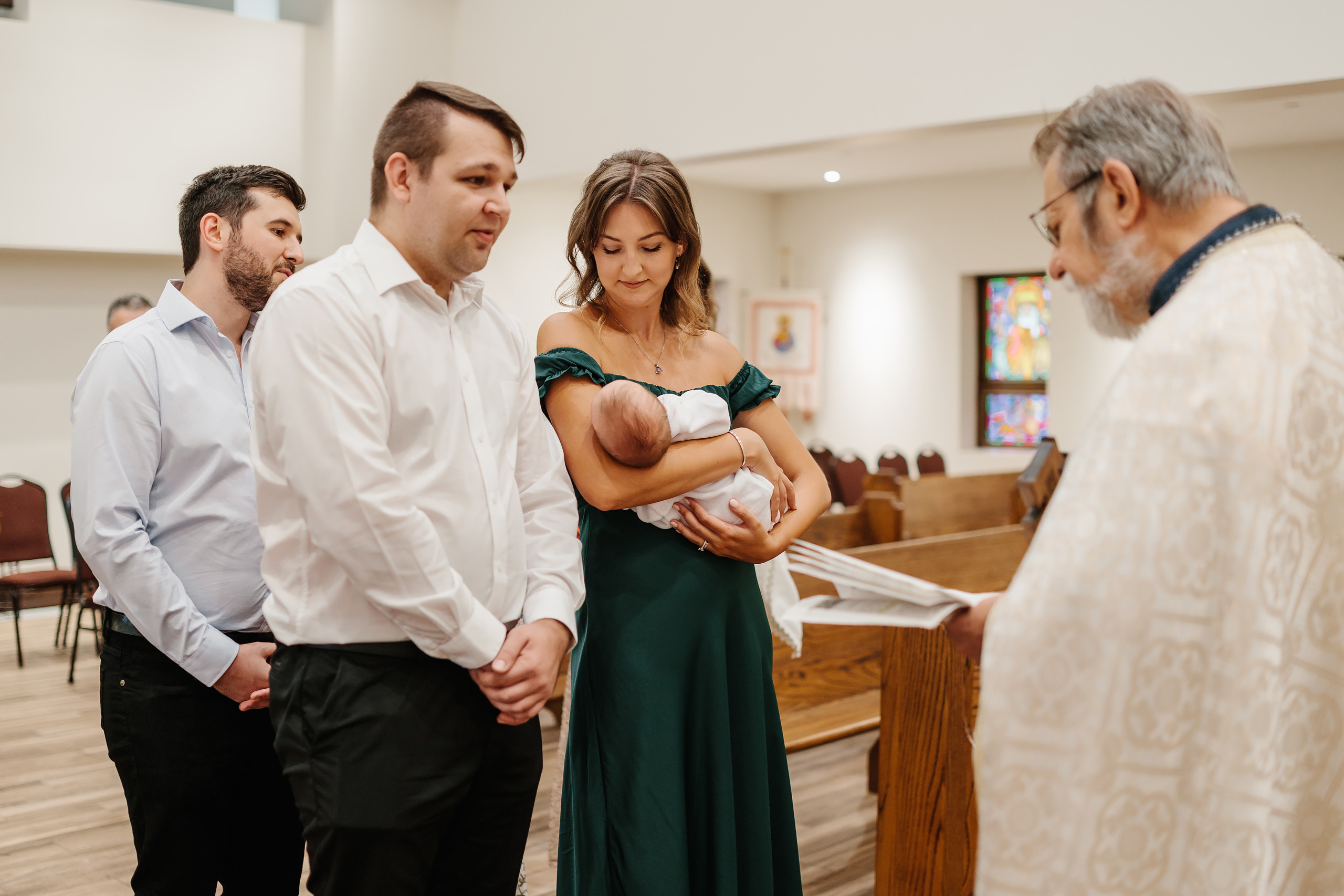 09.03.2022 Christening. Wedding family event photographer in Chicago Nick Yushevich