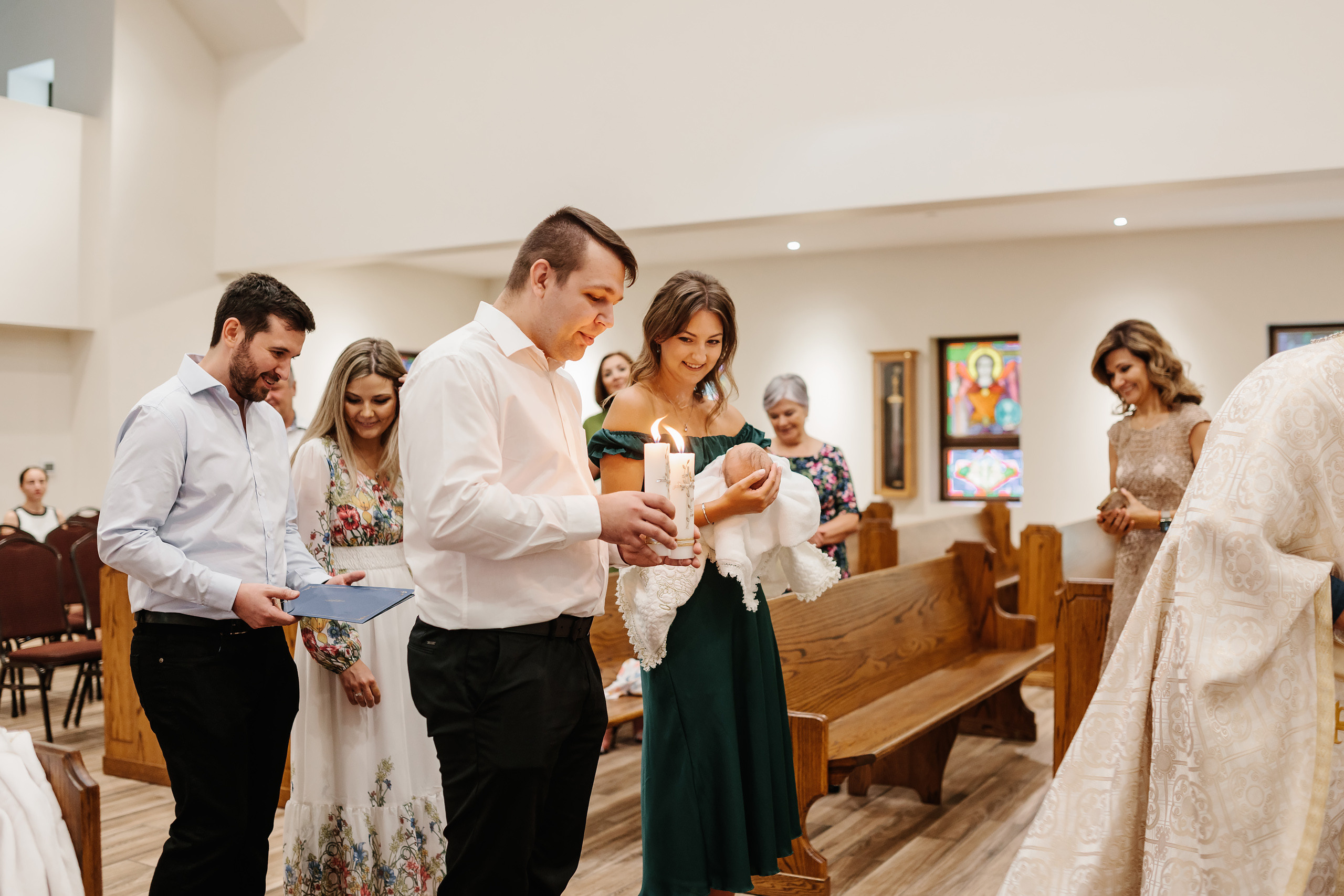 09.03.2022 Christening. Wedding family event photographer in Chicago Nick Yushevich