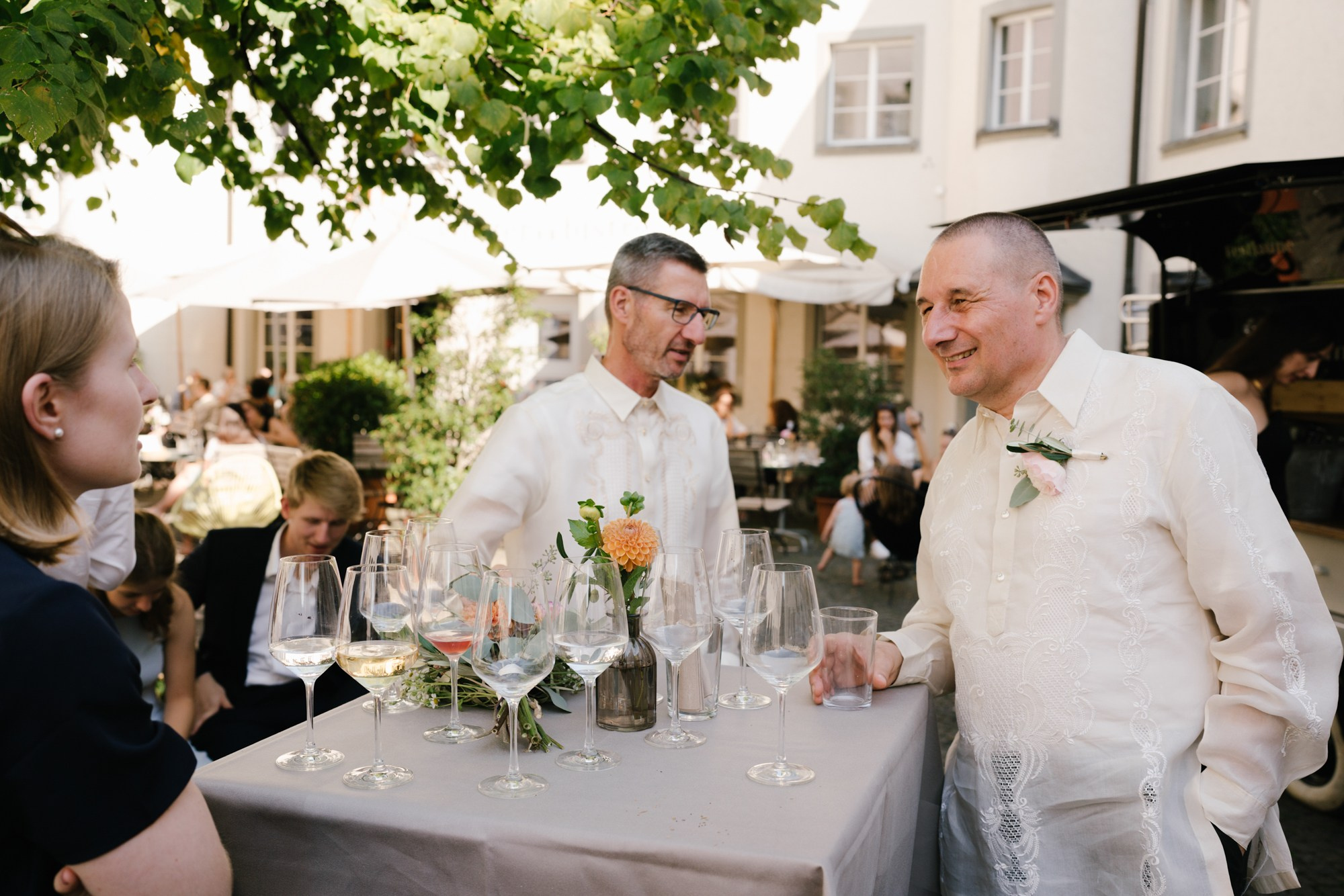 Wedding ceremony in St Gallen Cathedral by photographer in Switzerland. Inna Zaytseva Photography | Photographer in Munich | Content Creation