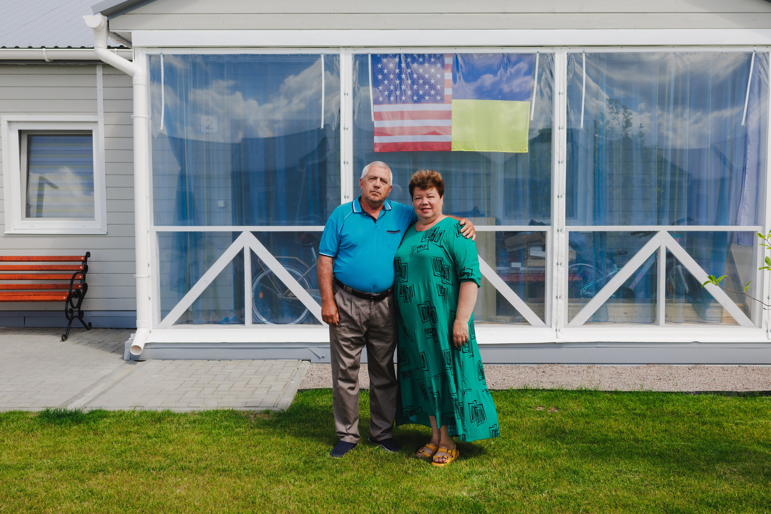 Family Chebotar. Senior Chudo Village