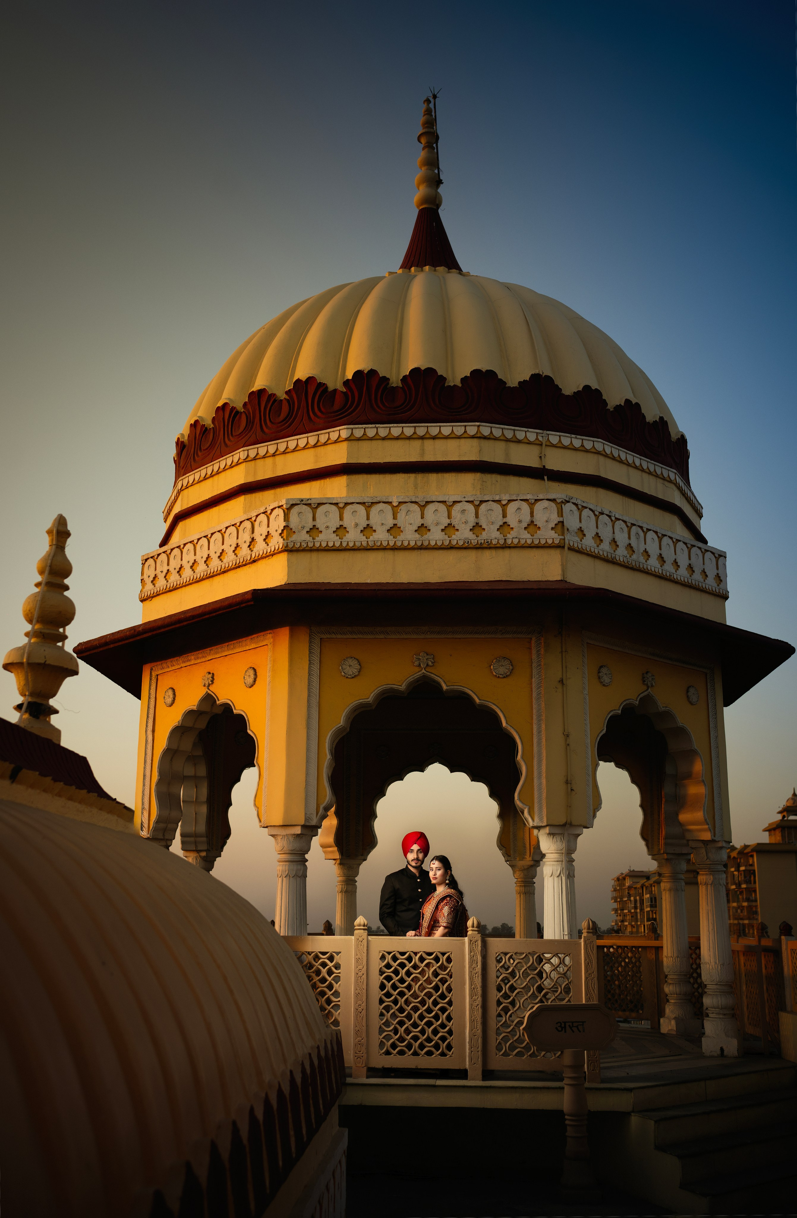 Varinder & Param at Noor Mahal. Studio Kunal Photography