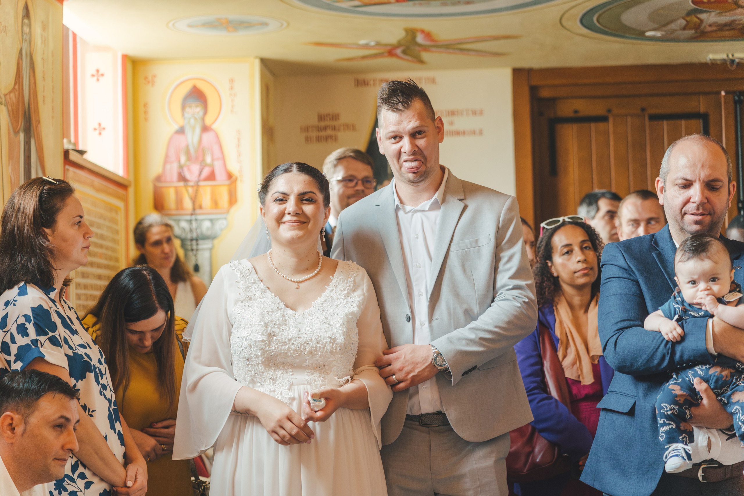 Théo Andrei`s Christening