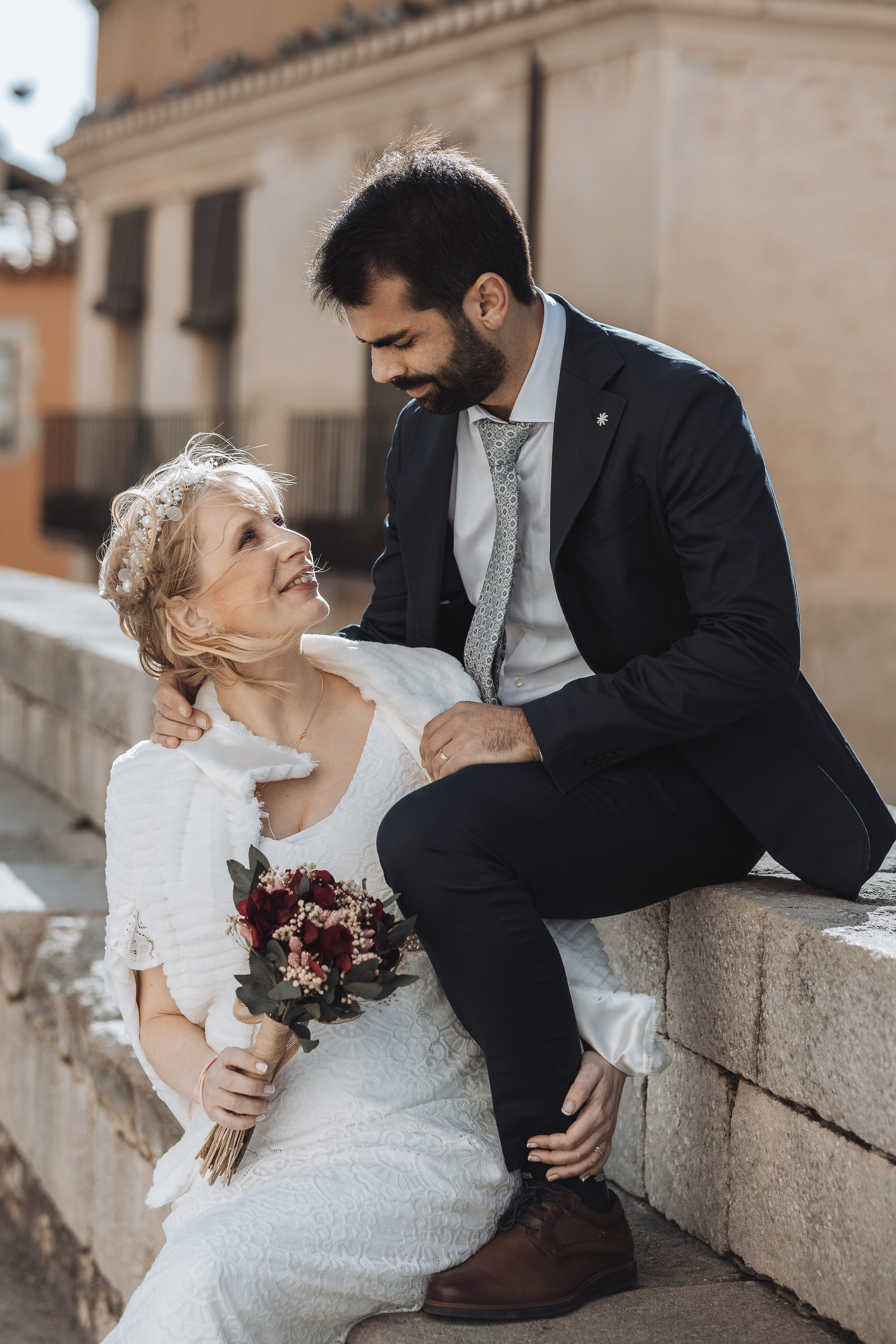 Sarah+Marc, 23.11.2024, Ayuntamiento de Girona. Свадебный фотограф в Каталонии