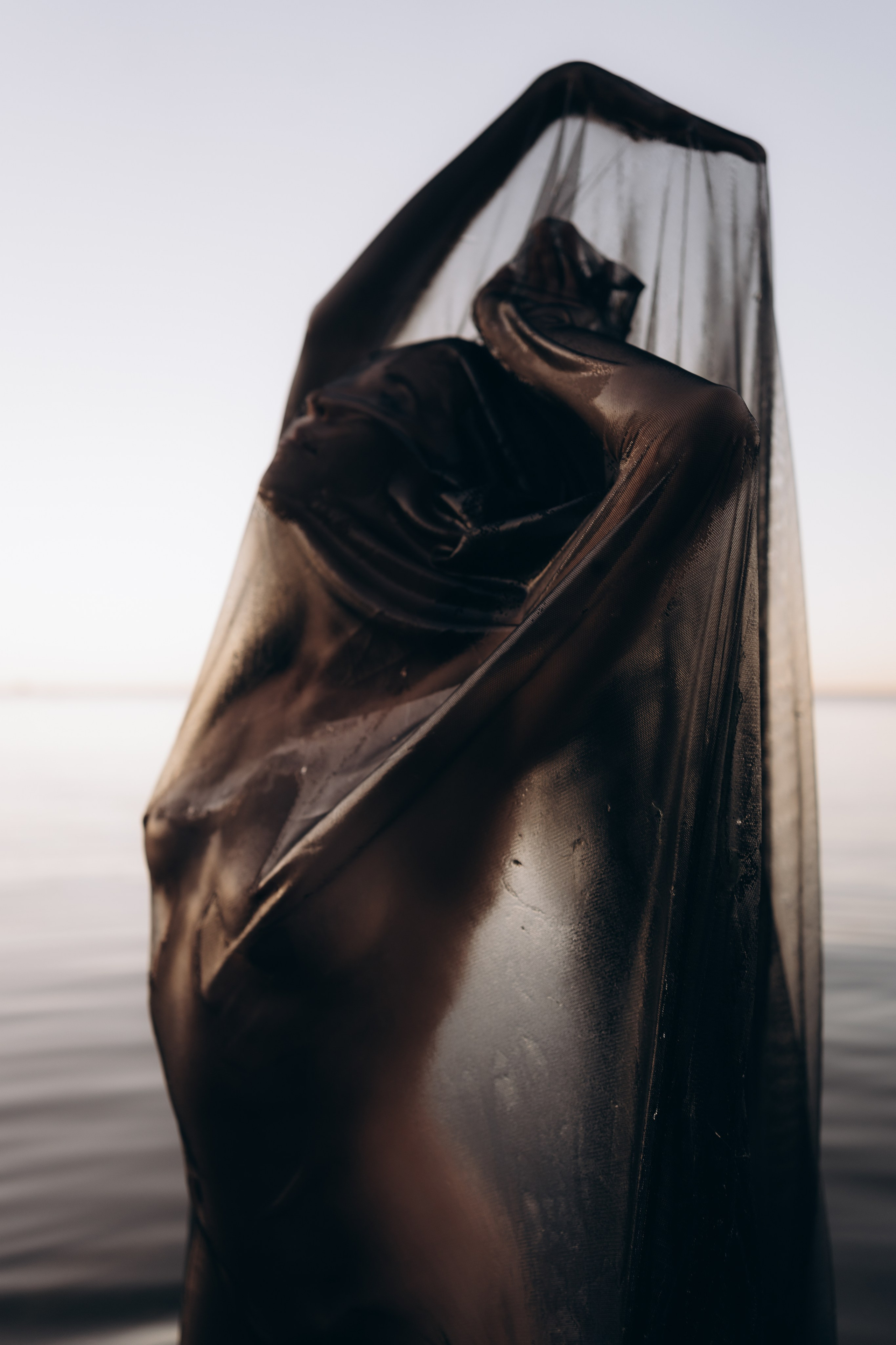 The water and salt that built her. Anna Chekryshova — Authorial Portrait Photographer in Tallinn