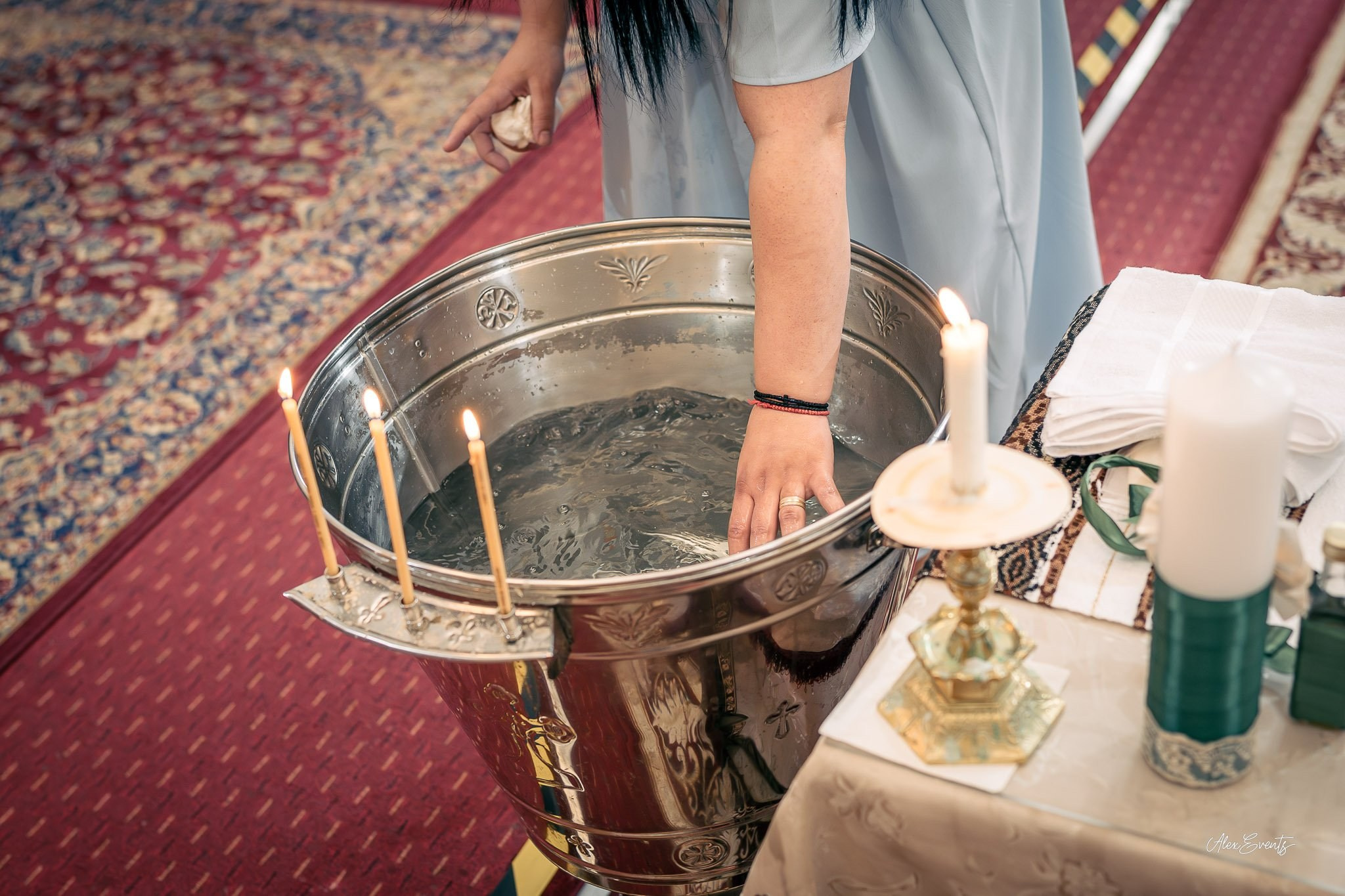 Fotograf Botez Vejle | Biserica Românească | AlexEvents
