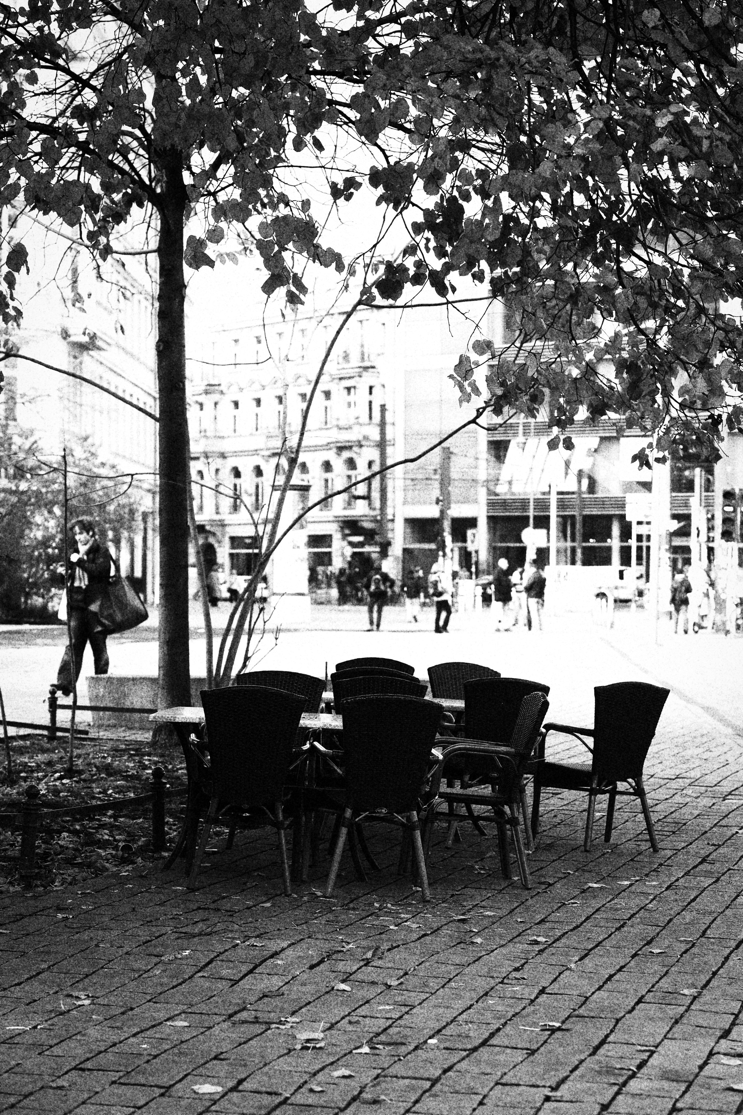 Berliner Mischung (Schwarz-Weiß). BNW Around Photography