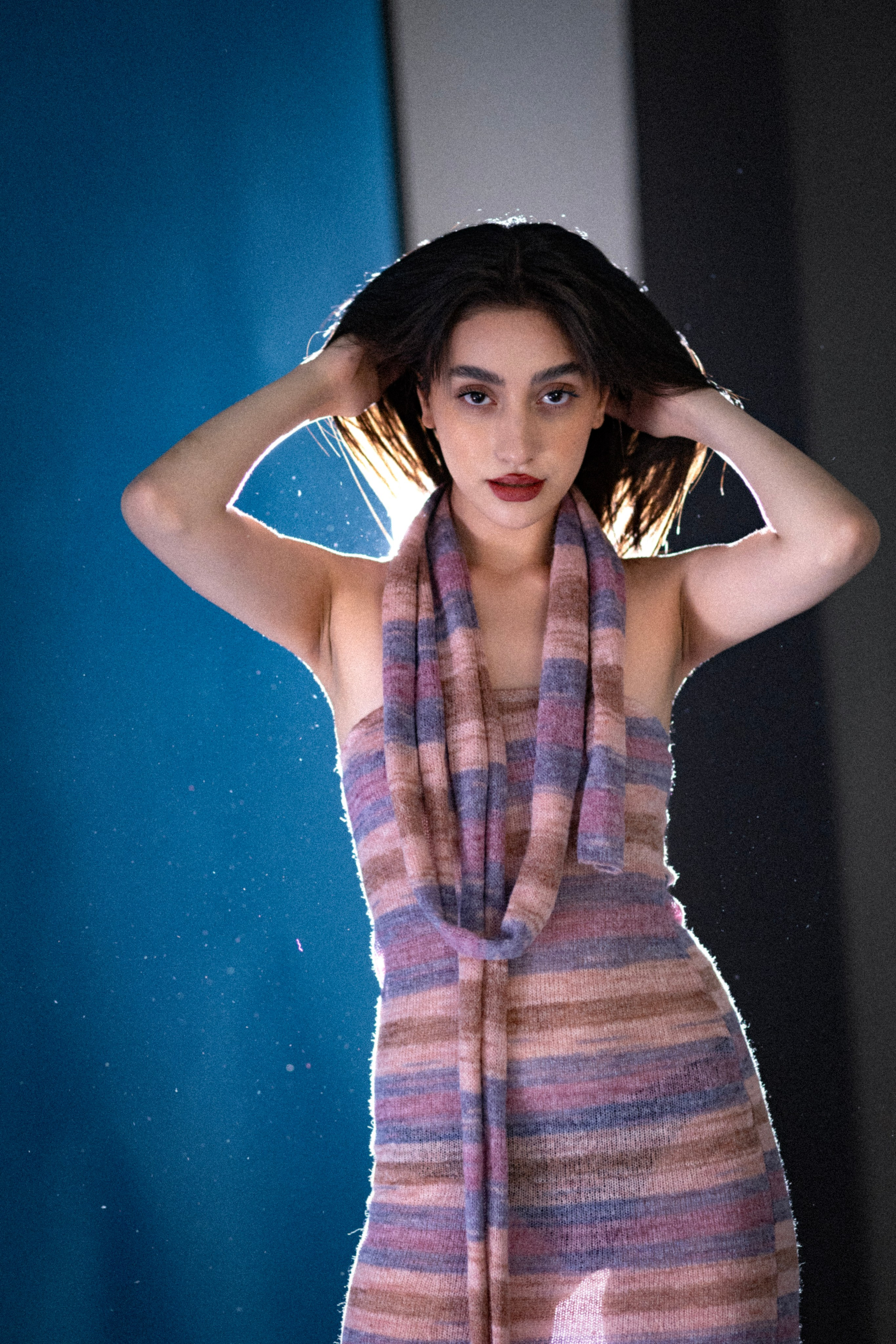 Fatima Stripes. Vladislav Makarov. Portrait & Street style photographer in Baku