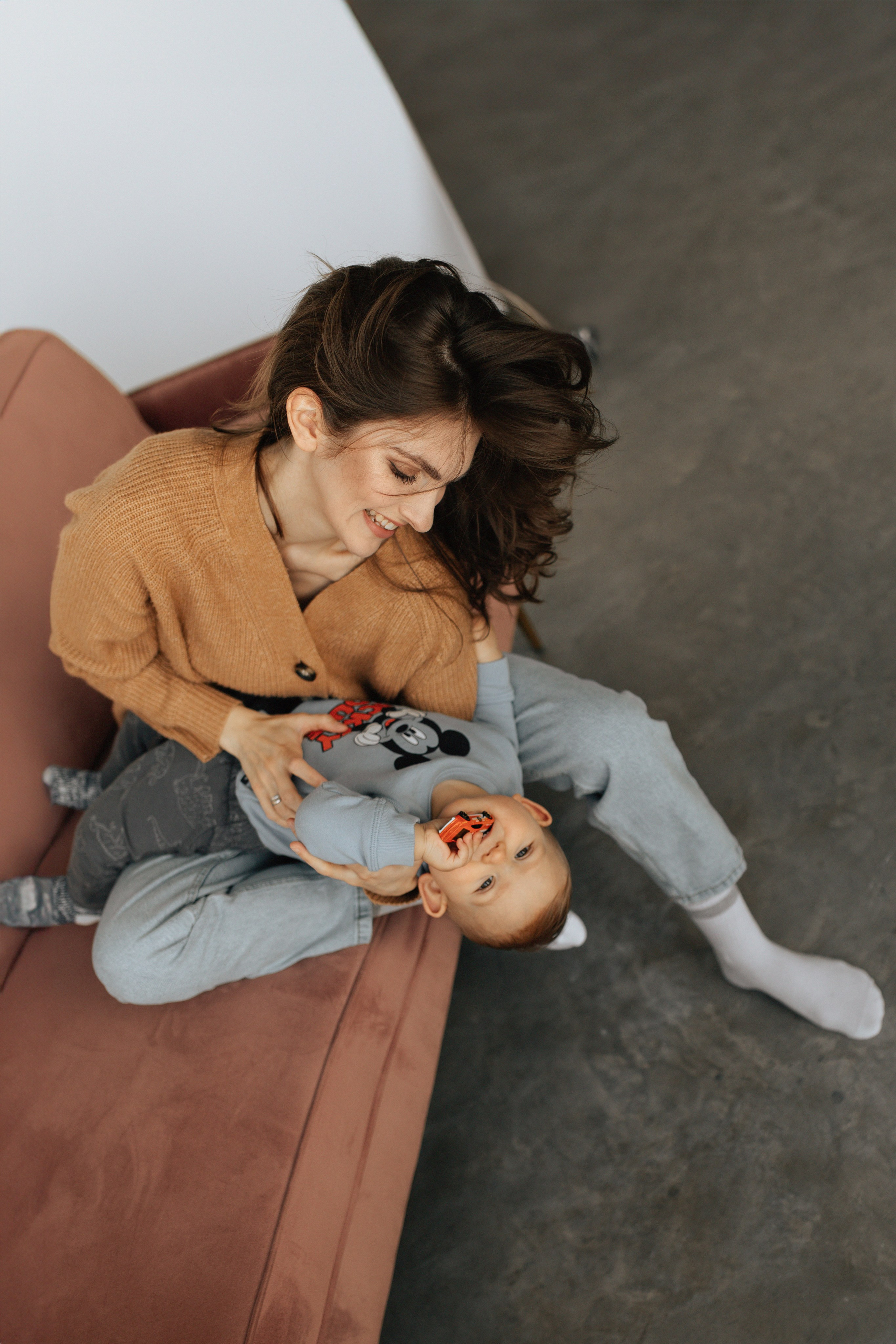 Aleksandr’s first birthday. Home