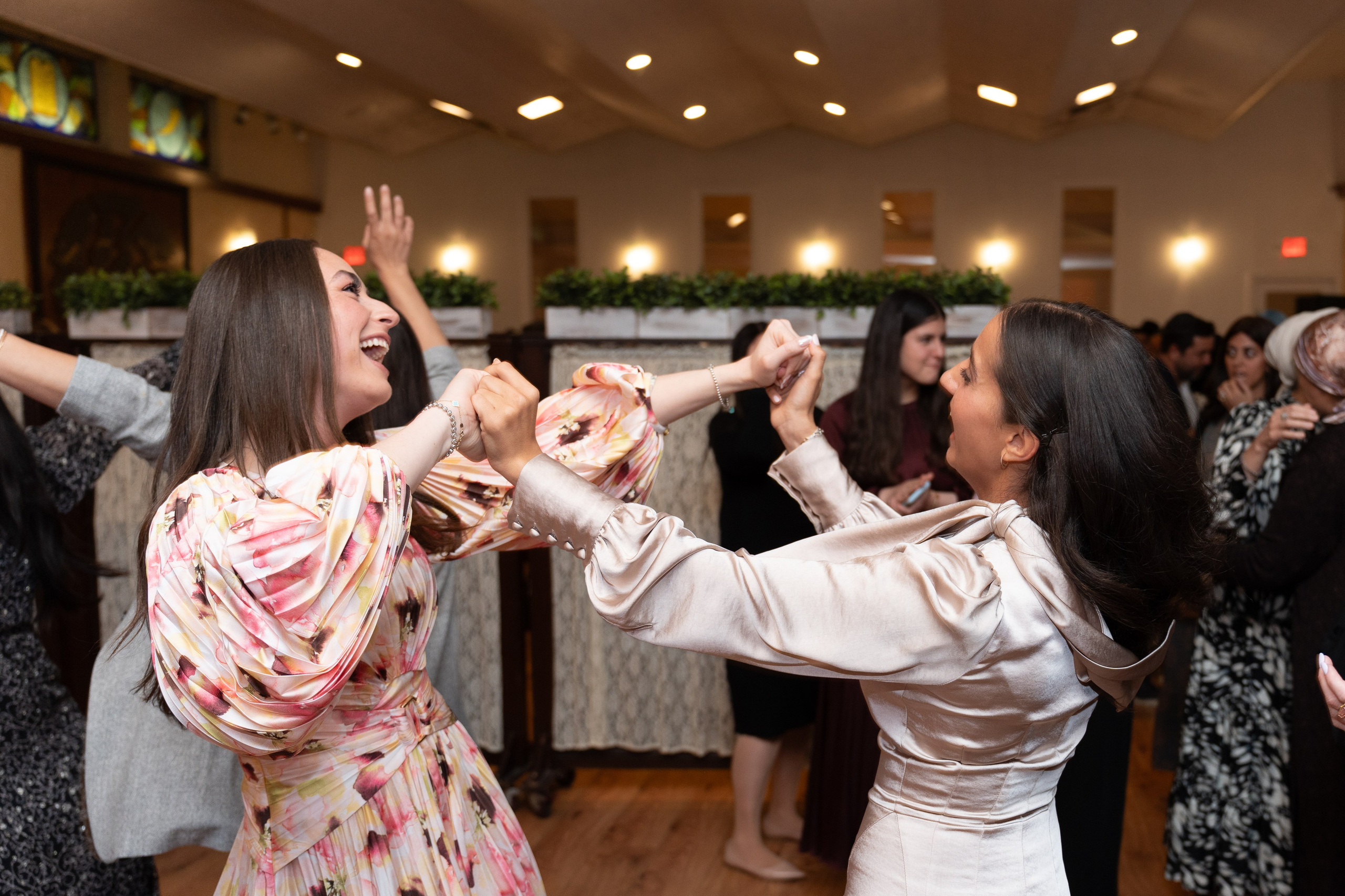Jewish engagement party photography