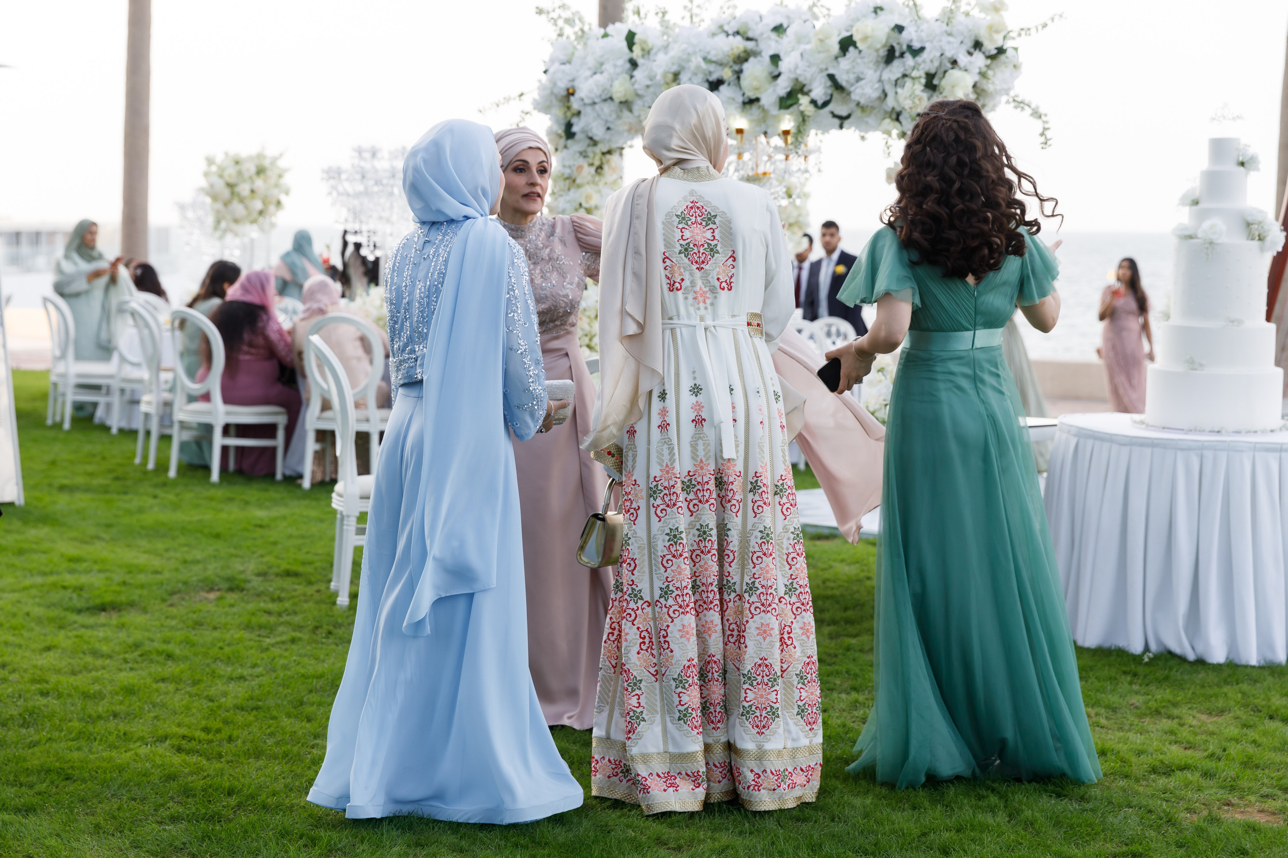 22/12/2023 Burj Al Arab wedding. Photographer Anna Curly | Weddings and Events in Dubai