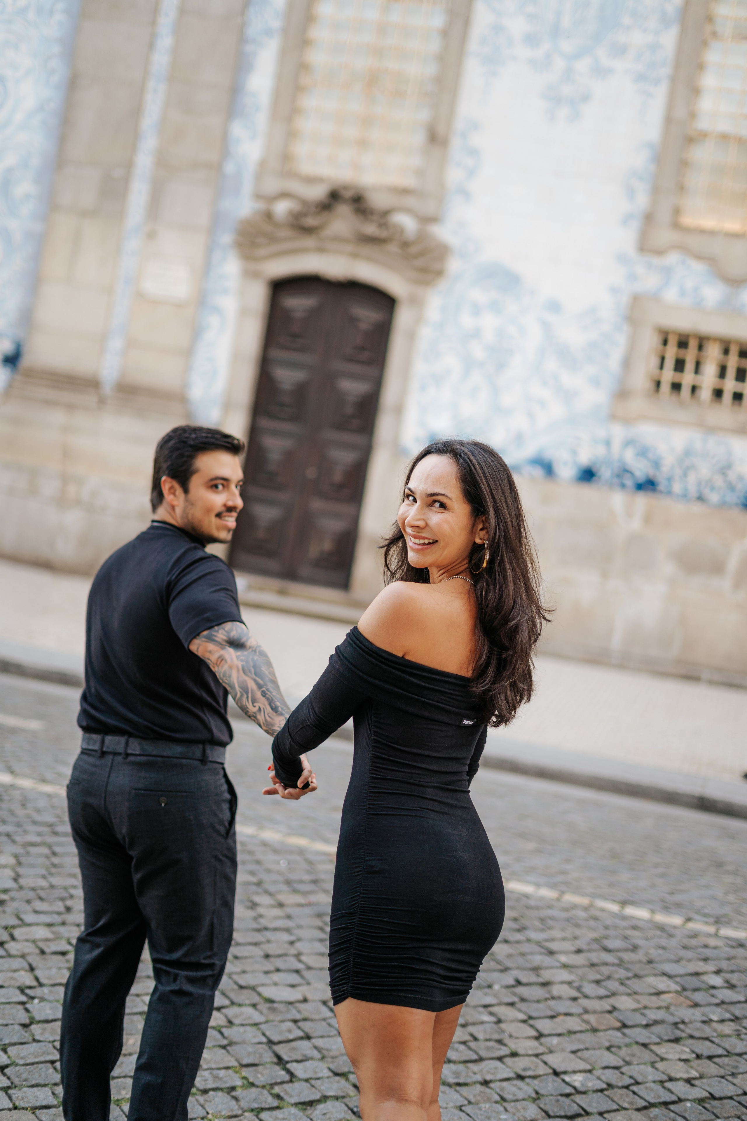 Fernando e Caroline. Davi Valente