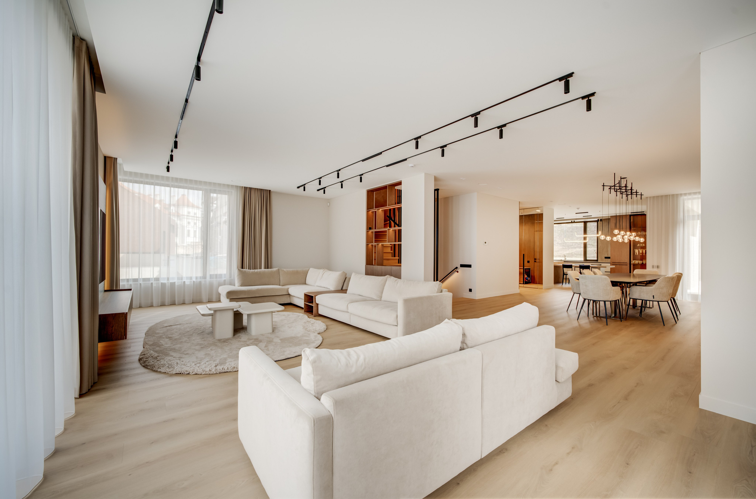 Profesionali nekilnojamojo turto fotografija — dizainerinis namas Sapiegos g